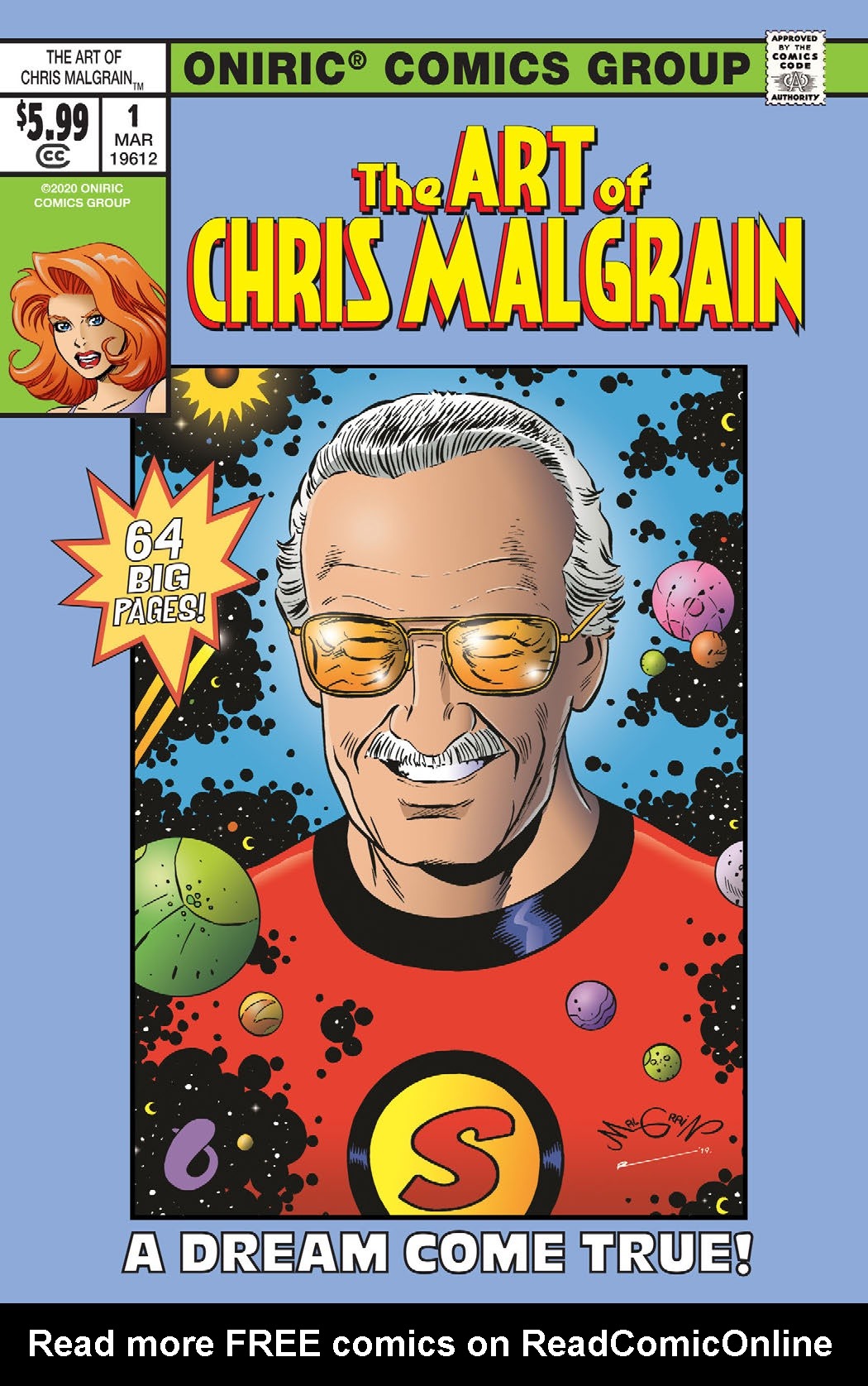 Read online The Art of Chris Malgrain comic -  Issue #1 - 1