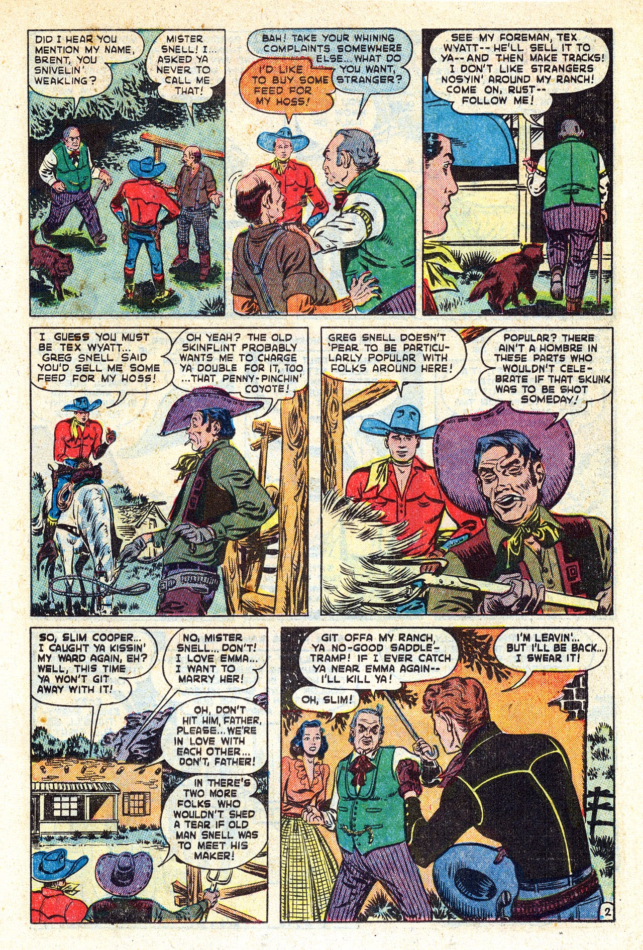 Read online Whip Wilson comic -  Issue #9 - 15