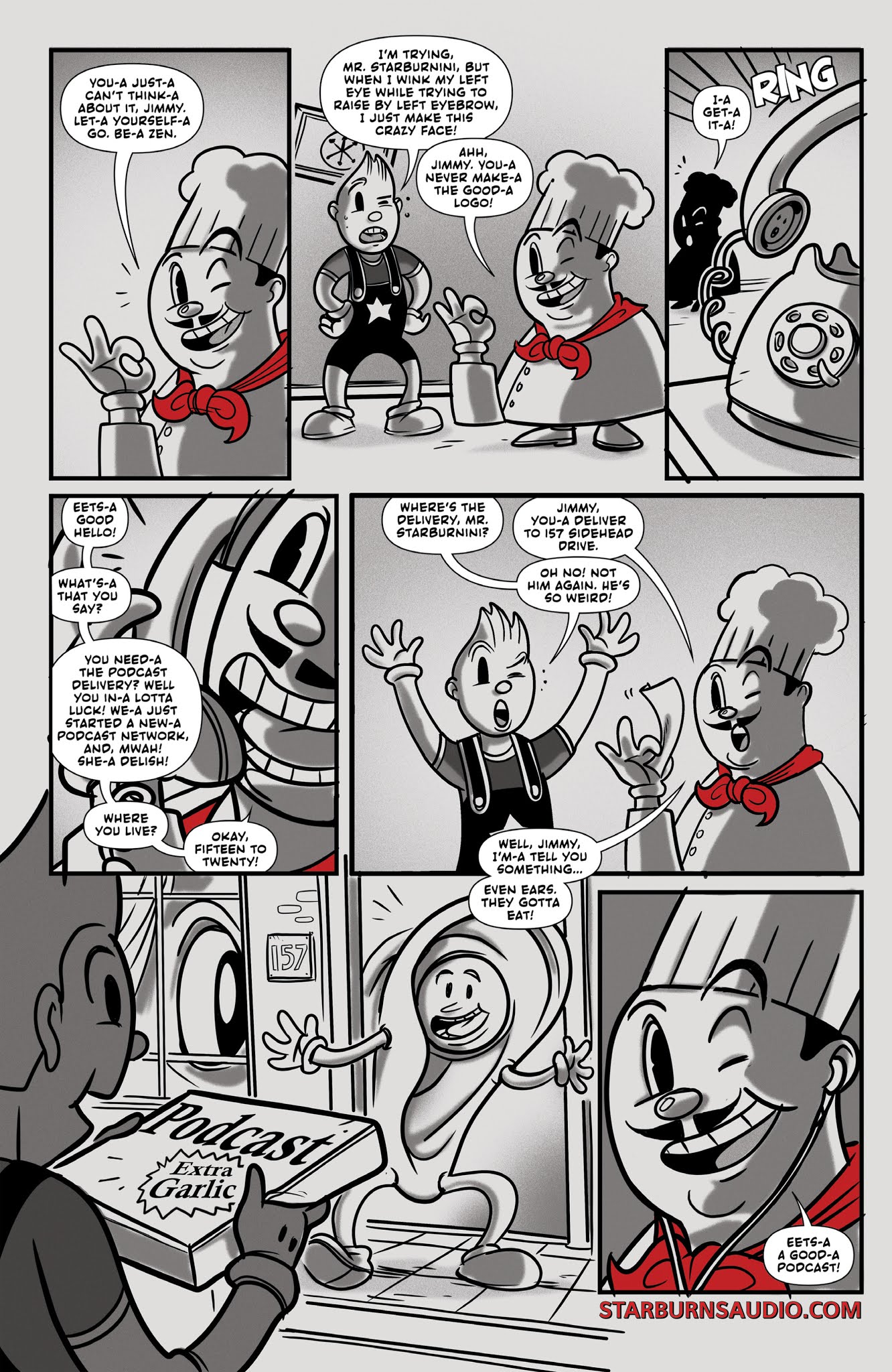 Read online Free Comic Book Day 2018 comic -  Issue # Starburns Presents - 37