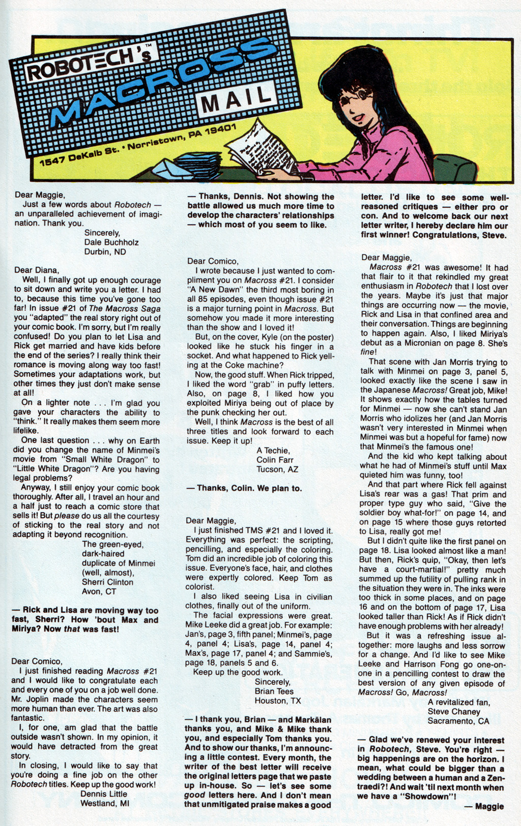 Read online Robotech The Macross Saga comic -  Issue #25 - 28