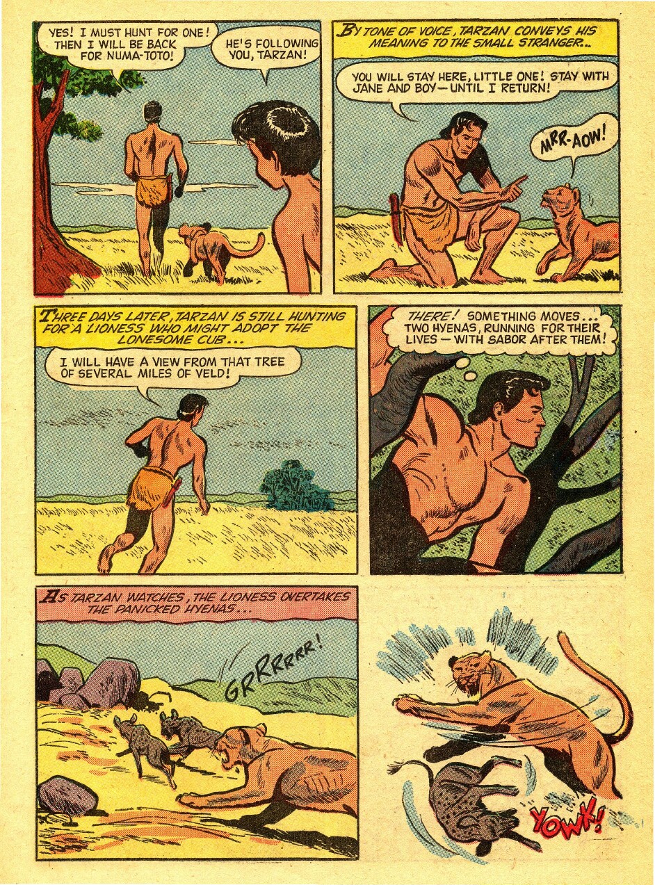 Read online Tarzan (1948) comic -  Issue #80 - 23