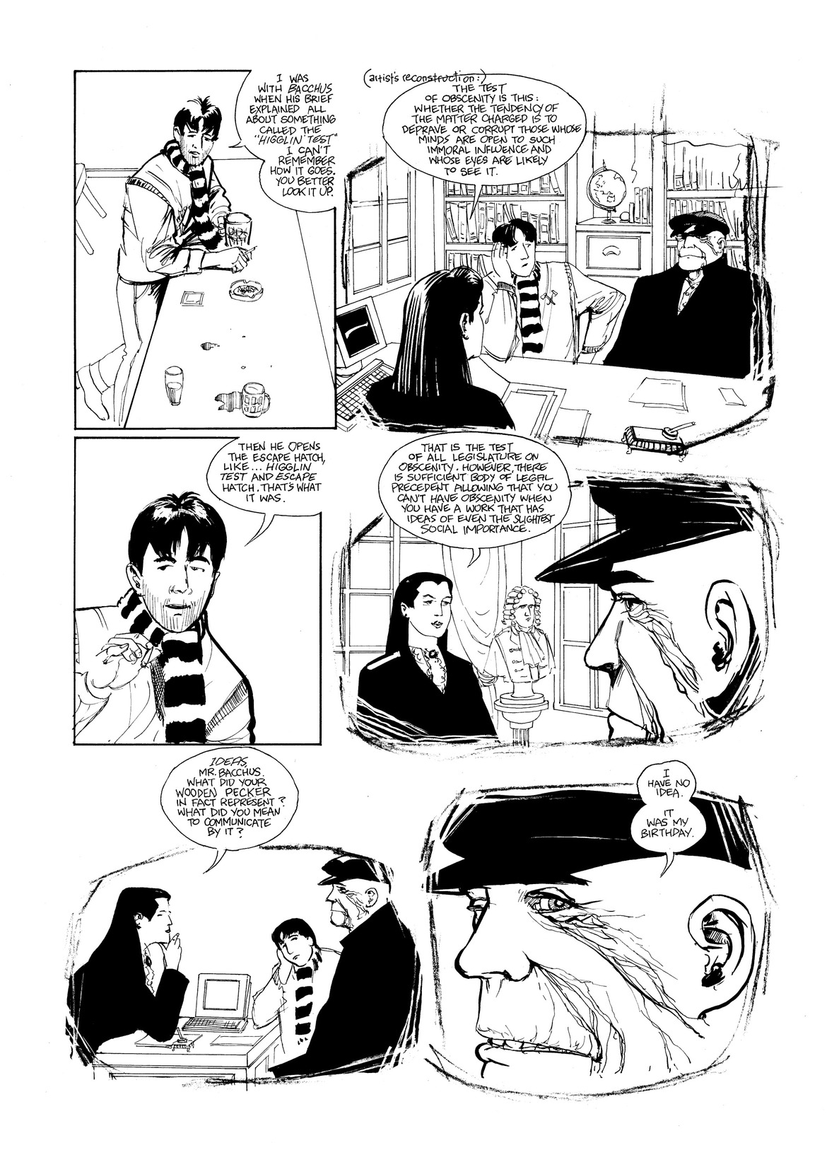 Read online Eddie Campbell's Bacchus comic -  Issue # TPB 5 - 144