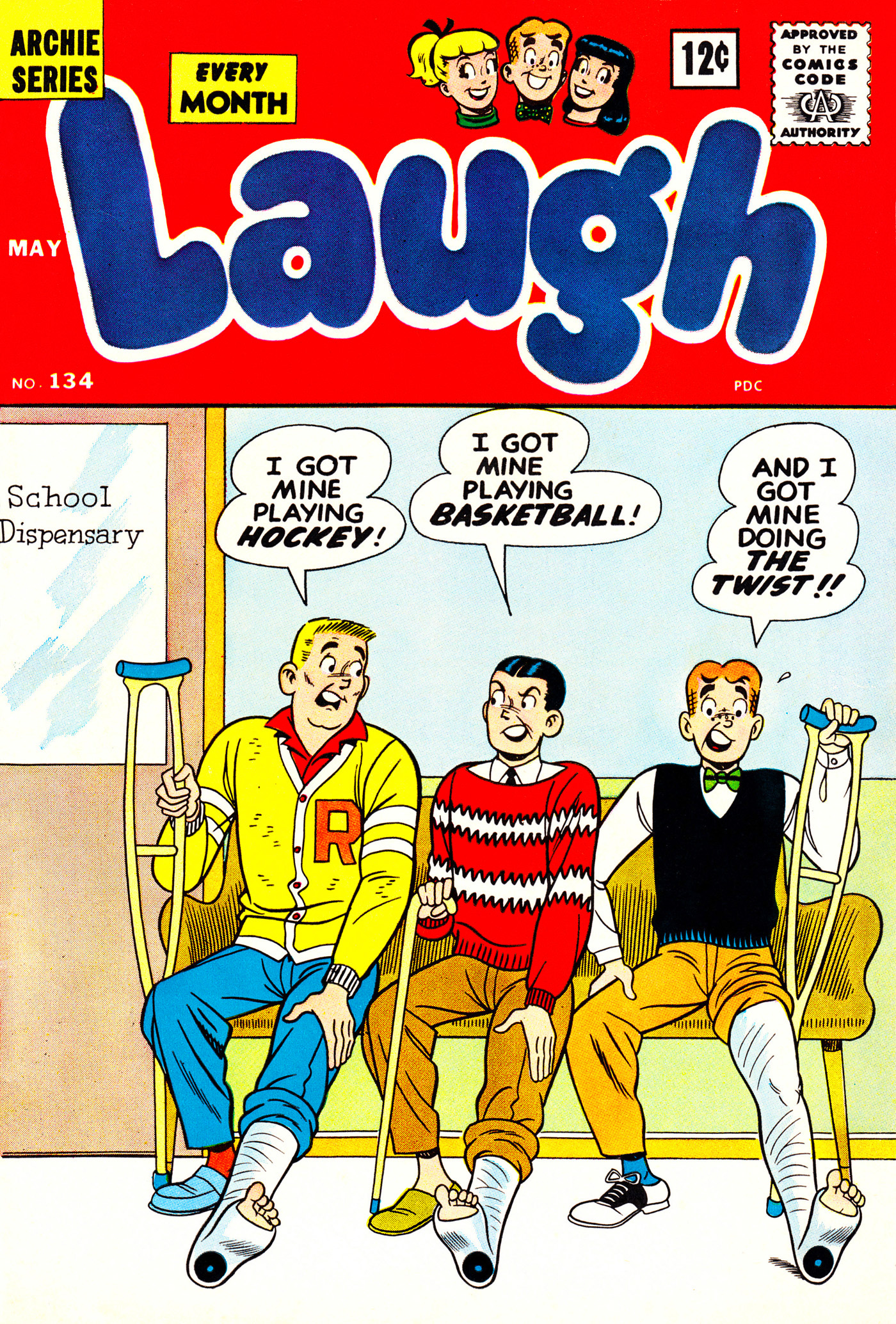 Read online Laugh (Comics) comic -  Issue #134 - 1