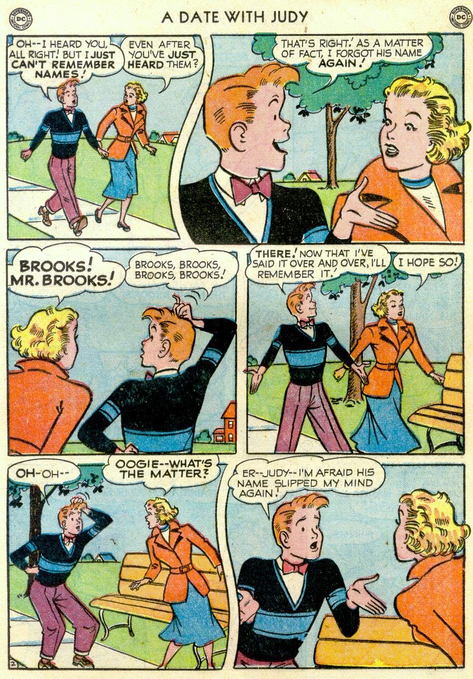 Read online A Date with Judy comic -  Issue #19 - 19