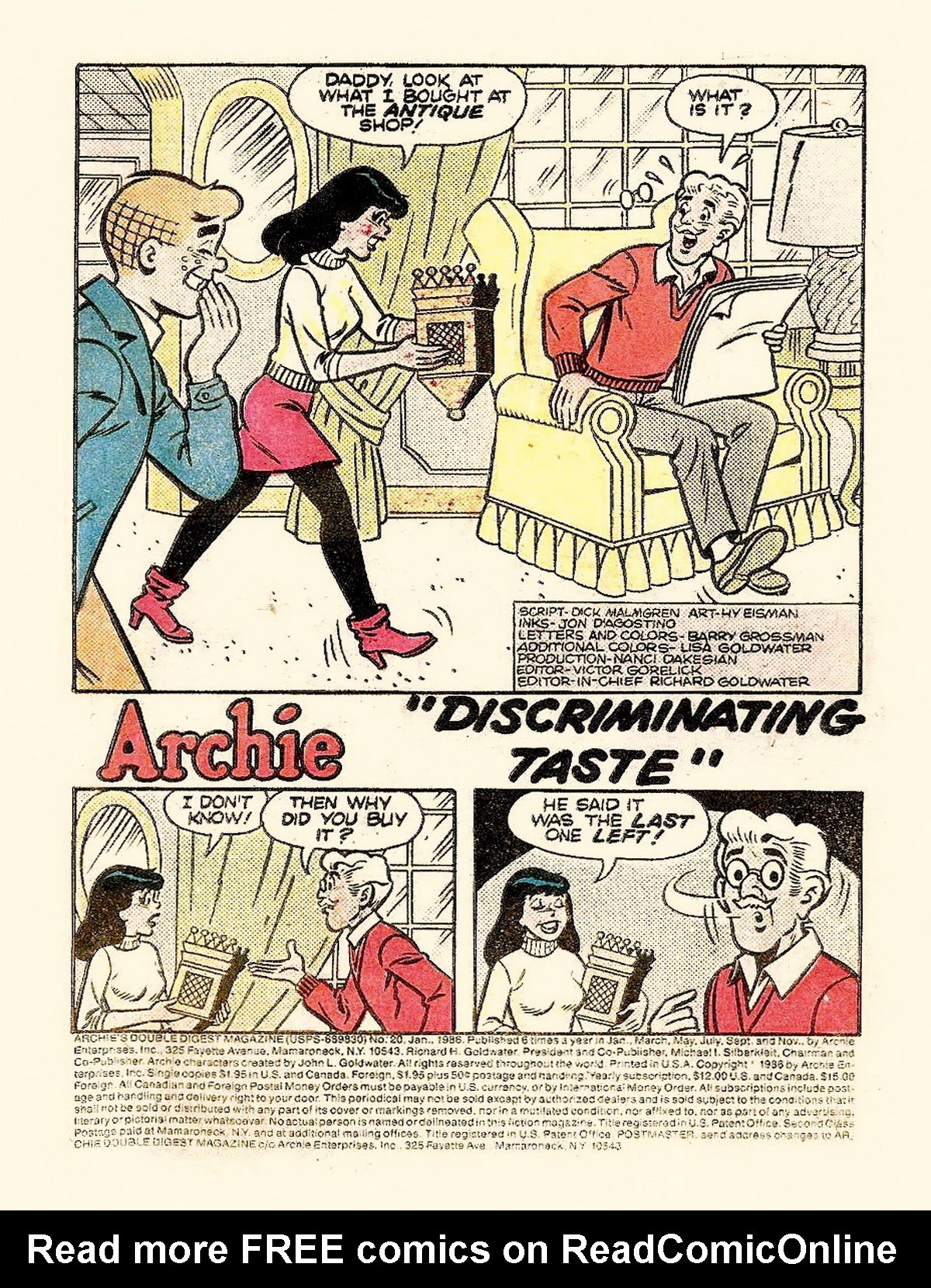 Read online Archie's Double Digest Magazine comic -  Issue #20 - 3