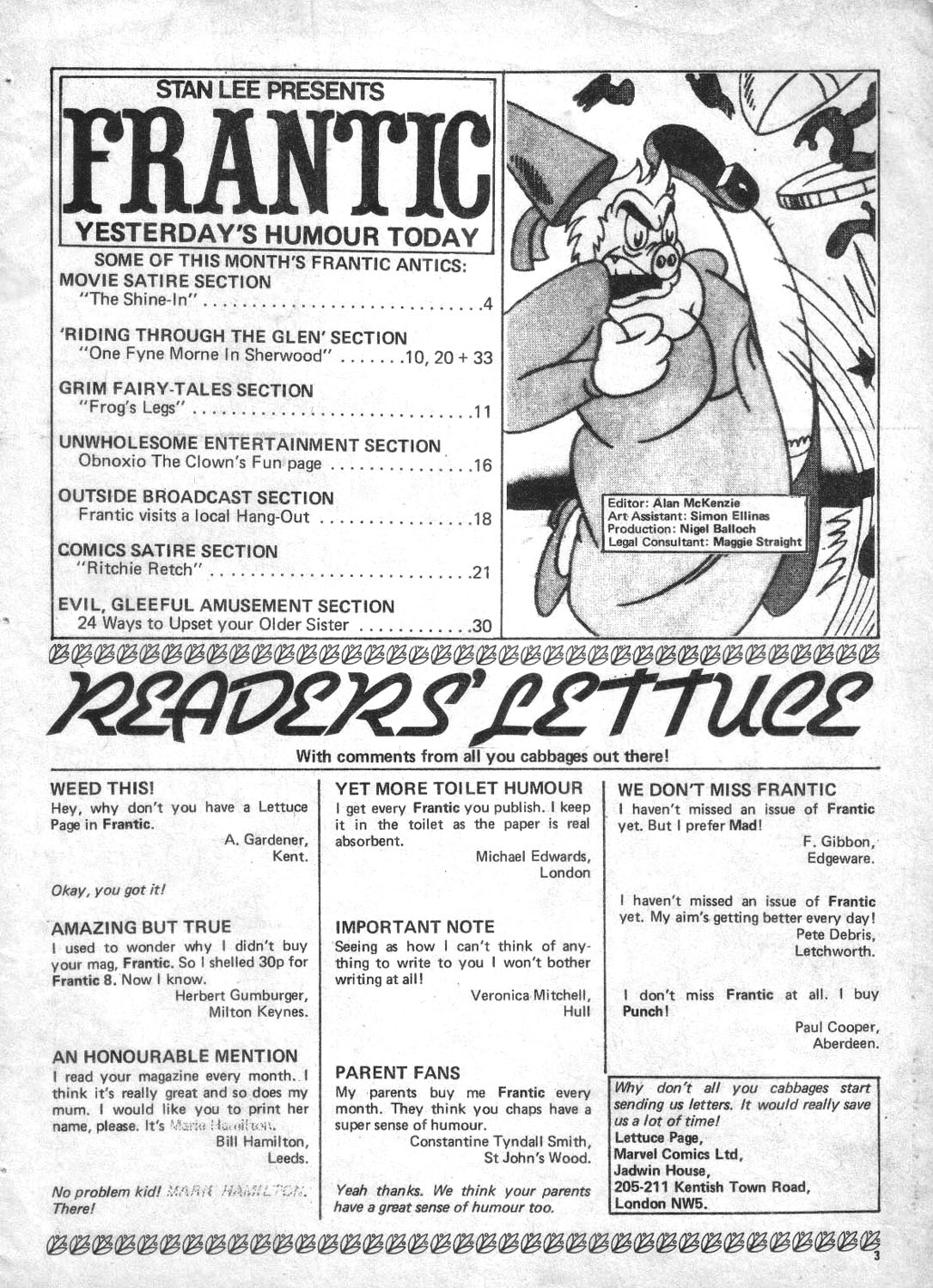 Read online Frantic comic -  Issue #10 - 3