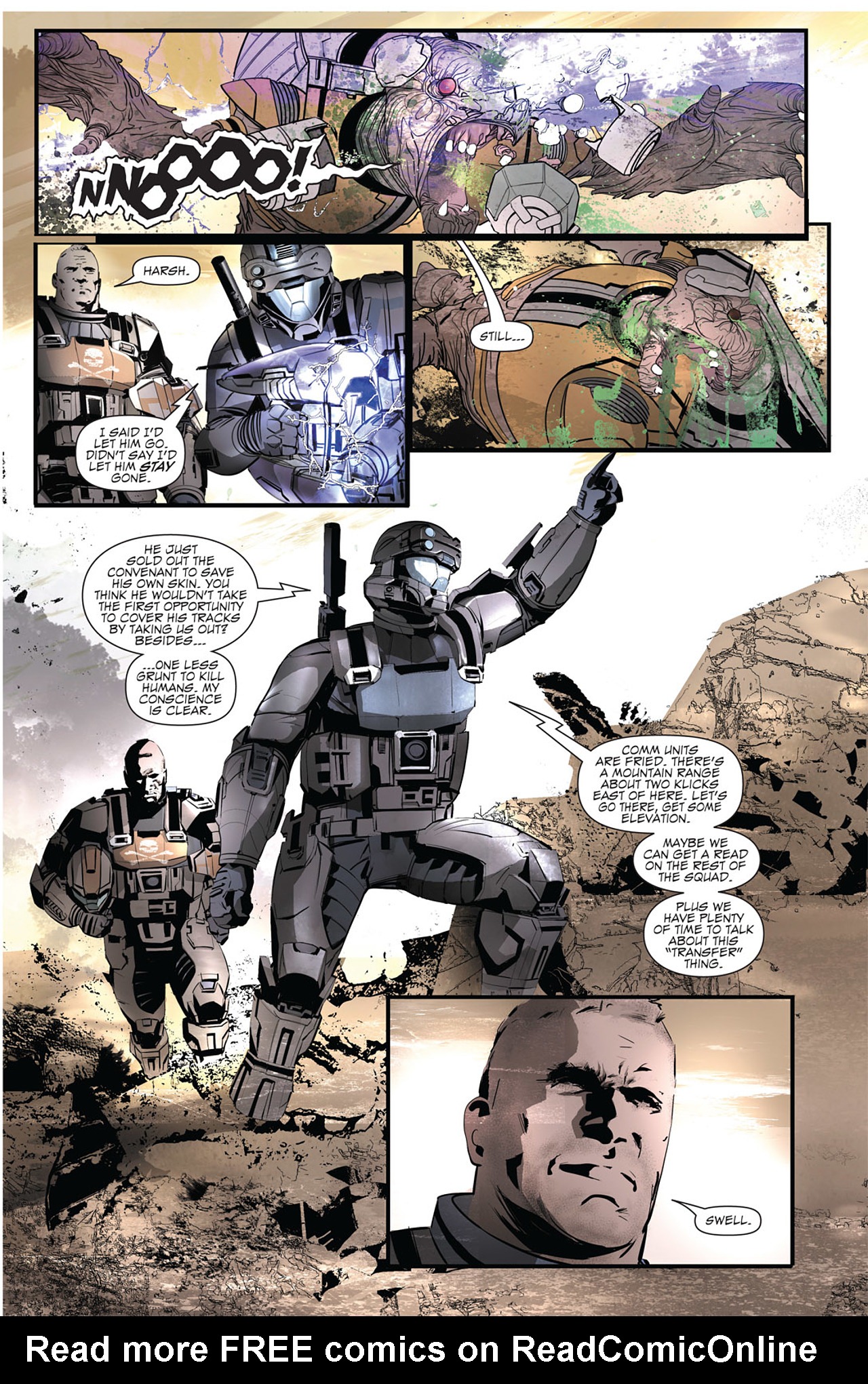 Read online Halo: Helljumper comic -  Issue # Full - 70
