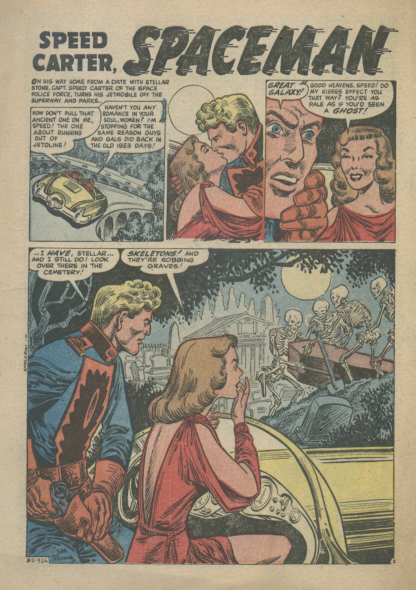 Read online Speed Carter, Spaceman comic -  Issue #3 - 3
