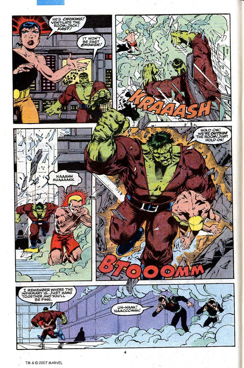 Read online The Incredible Hulk (1968) comic -  Issue #382 - 6