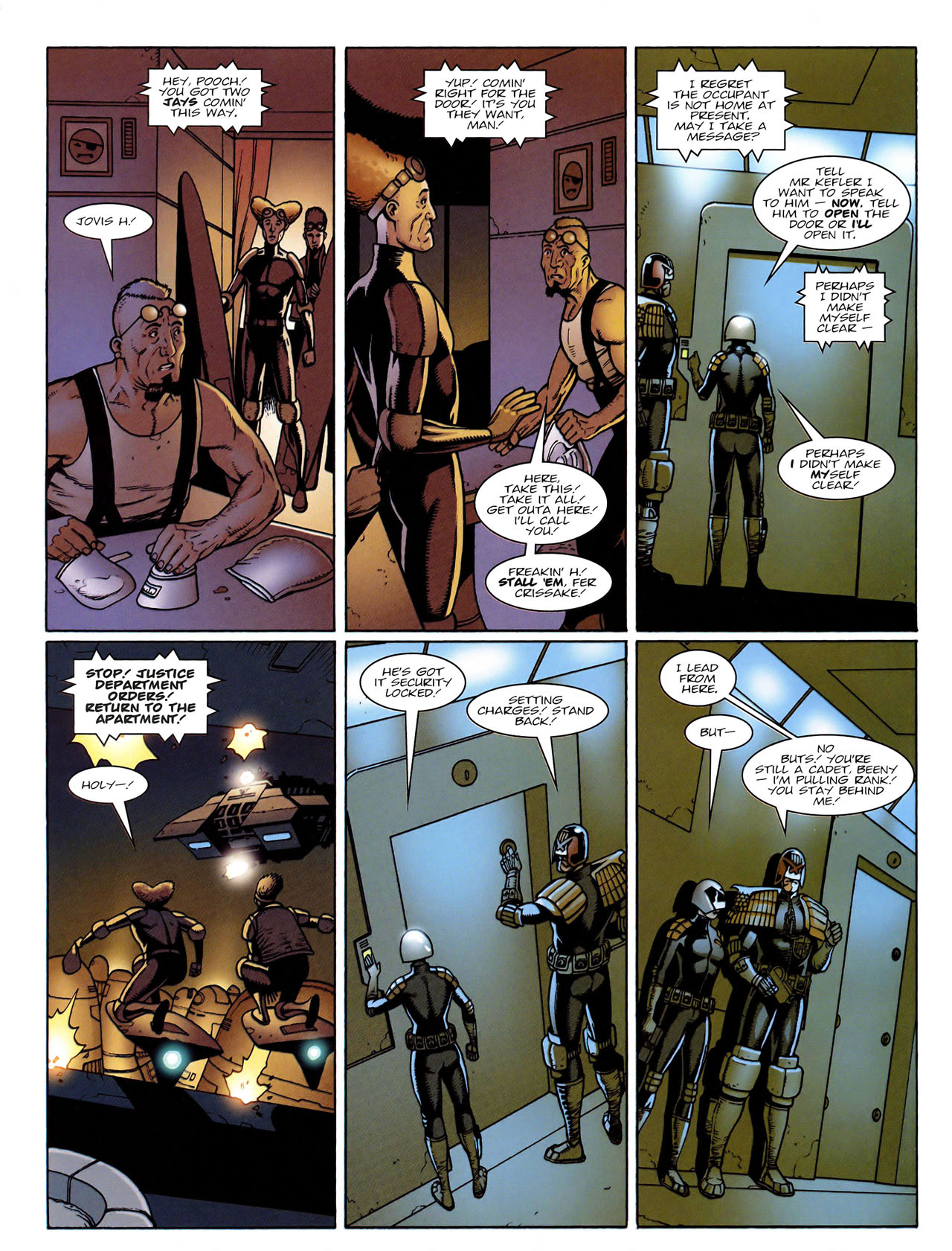 Read online Judge Dredd Megazine (Vol. 5) comic -  Issue #251 - 6