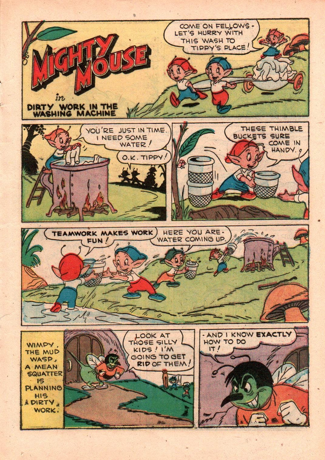 Read online Paul Terry's Mighty Mouse Comics comic -  Issue #33 - 17