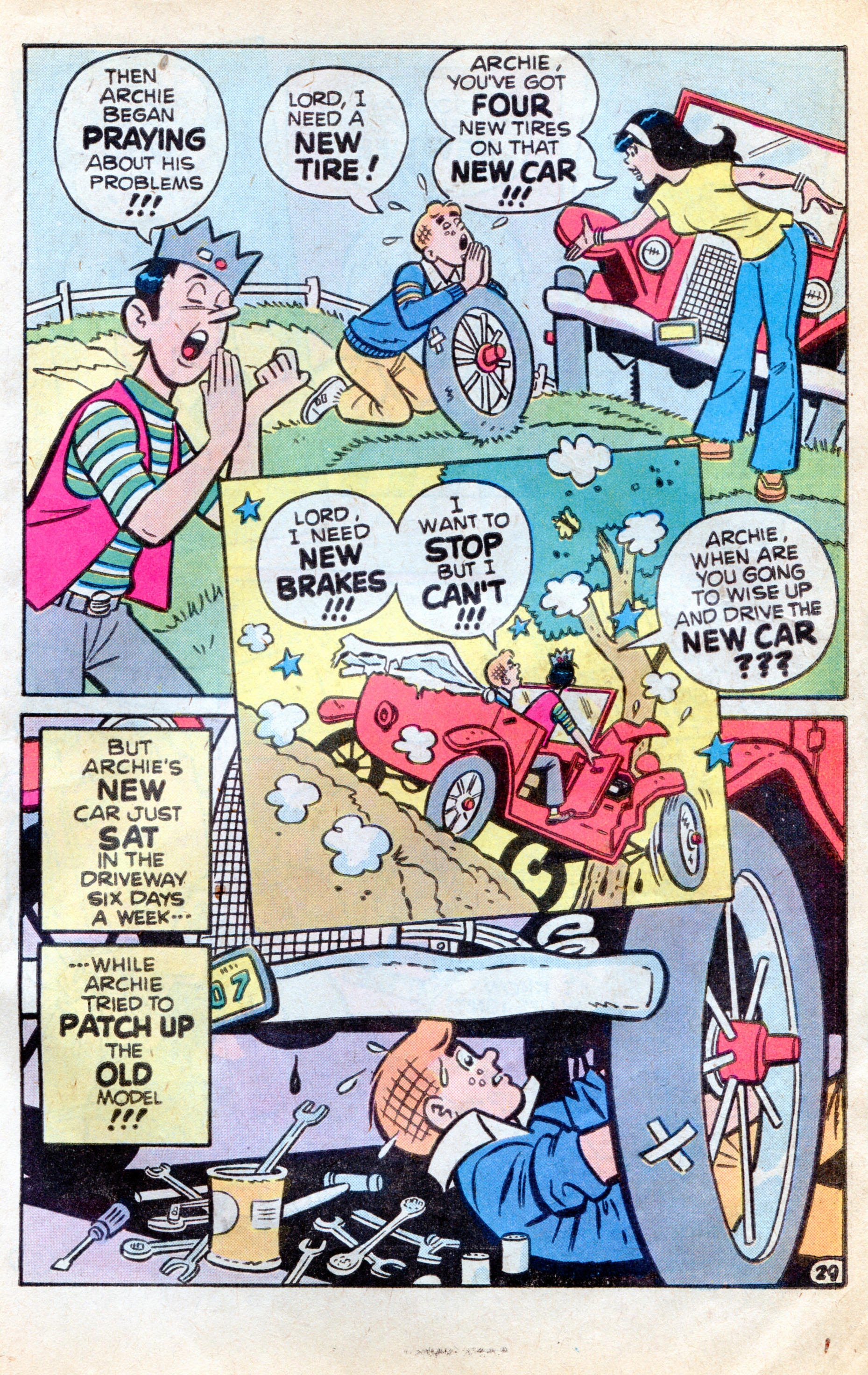 Read online Archie's Car comic -  Issue # Full - 30