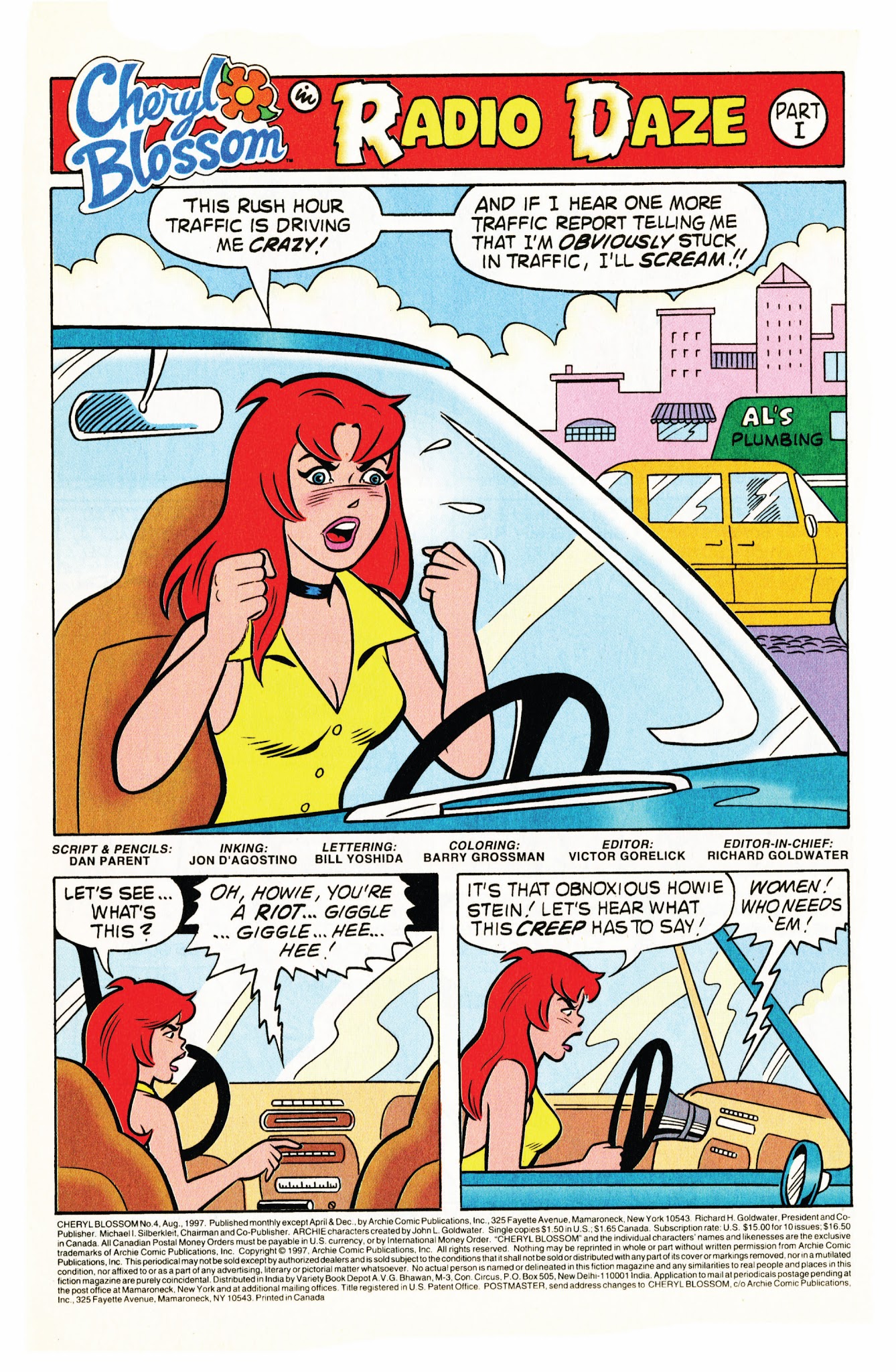 Read online Cheryl Blossom comic -  Issue #4 - 2