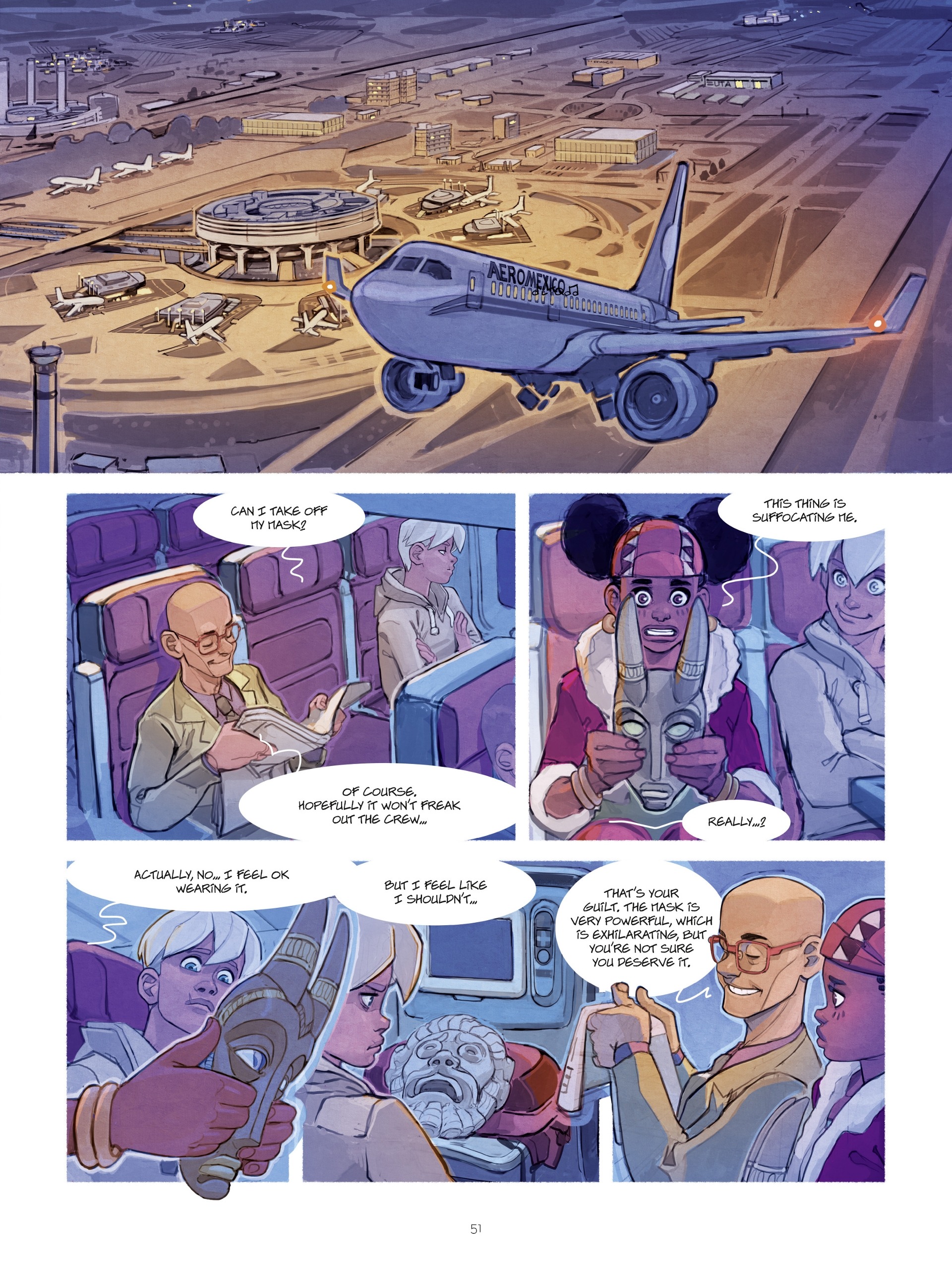 Read online Masks comic -  Issue #1 - 51