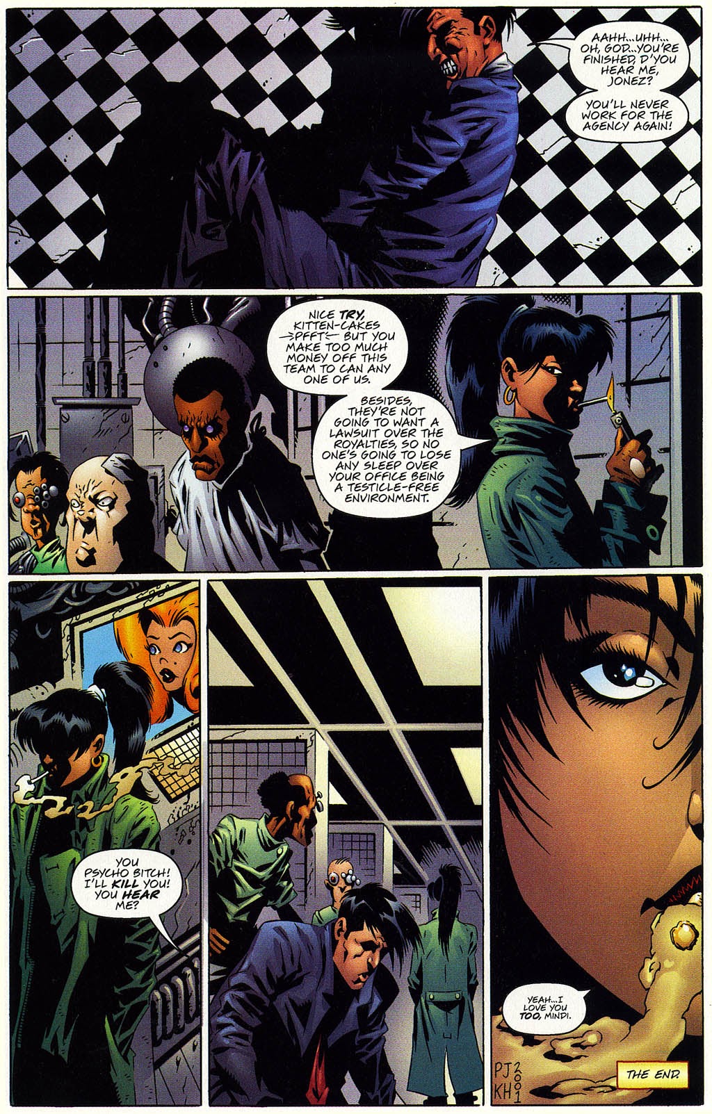 Read online The Agency comic -  Issue #6 - 33