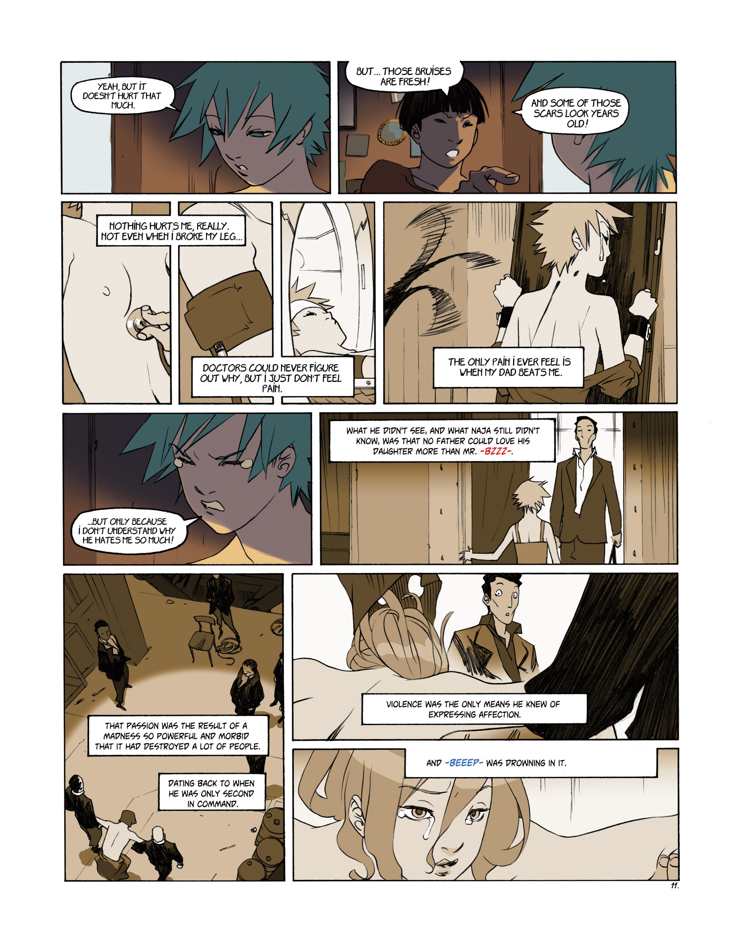 Read online Naja comic -  Issue #9 - 13