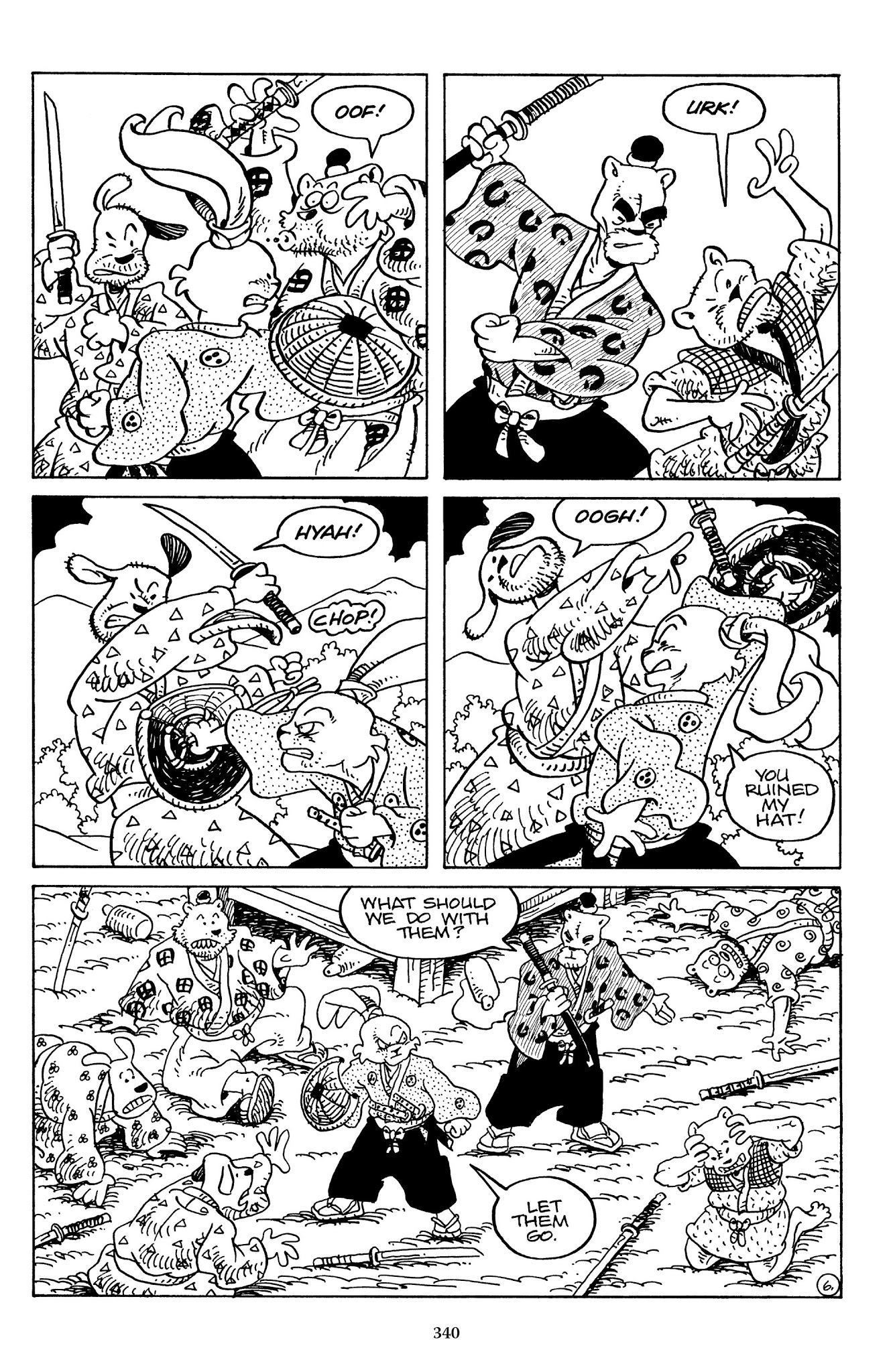 Read online The Usagi Yojimbo Saga comic -  Issue # TPB 7 - 335