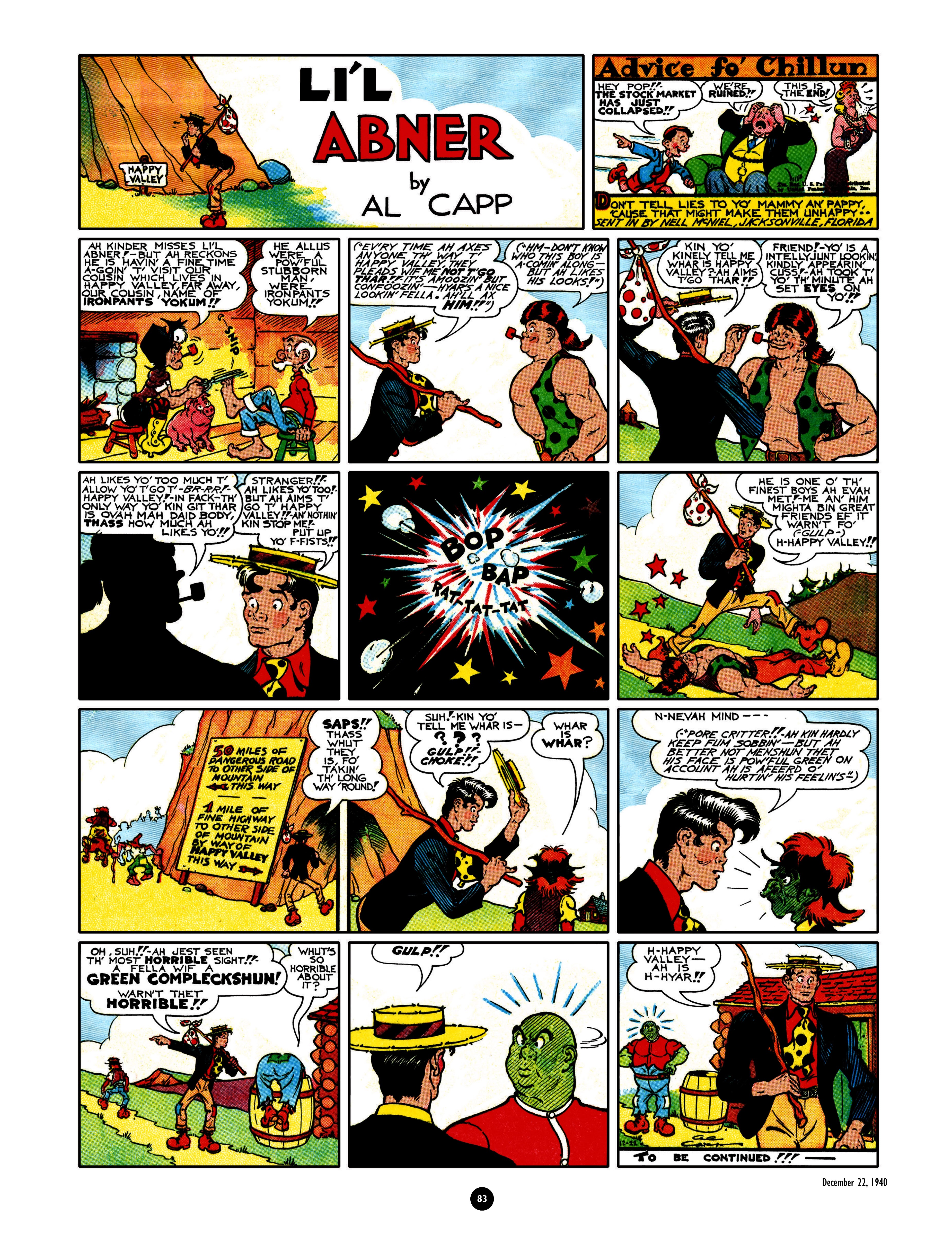 Read online Al Capp's Li'l Abner Complete Daily & Color Sunday Comics comic -  Issue # TPB 4 (Part 1) - 84