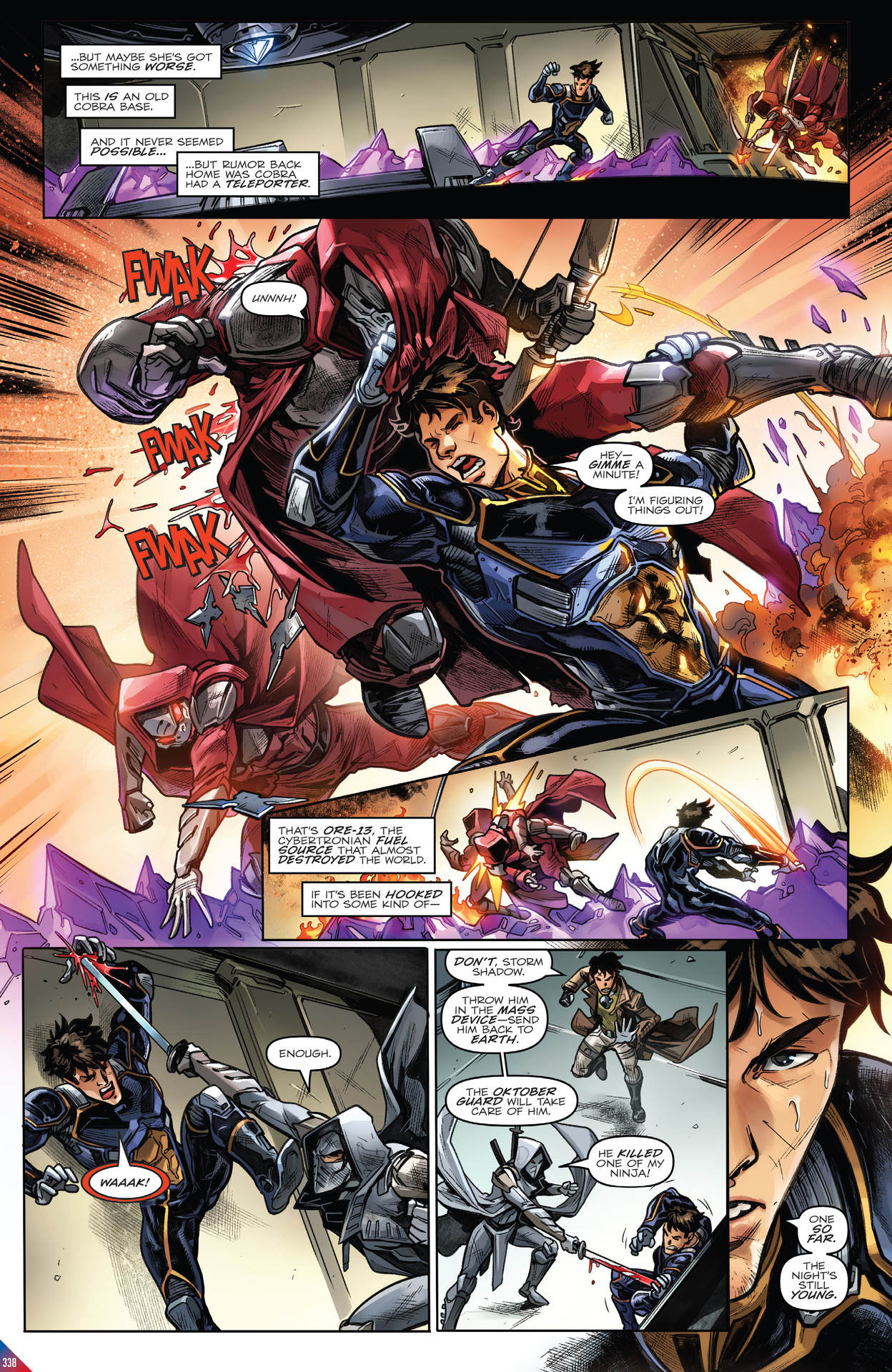 Read online Transformers: The IDW Collection Phase Three comic -  Issue # TPB 1 (Part 4) - 34