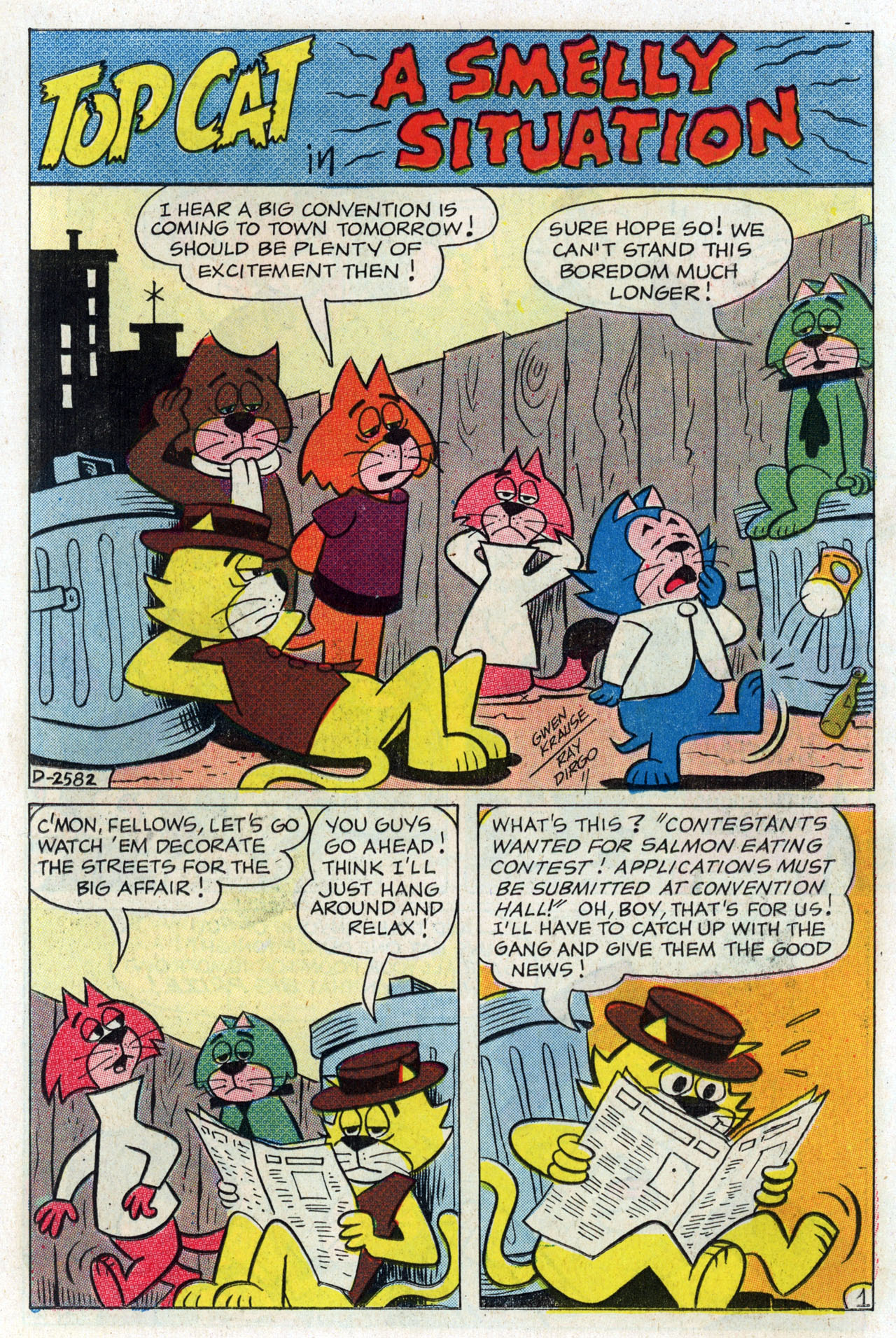 Read online Top Cat (1970) comic -  Issue #10 - 19