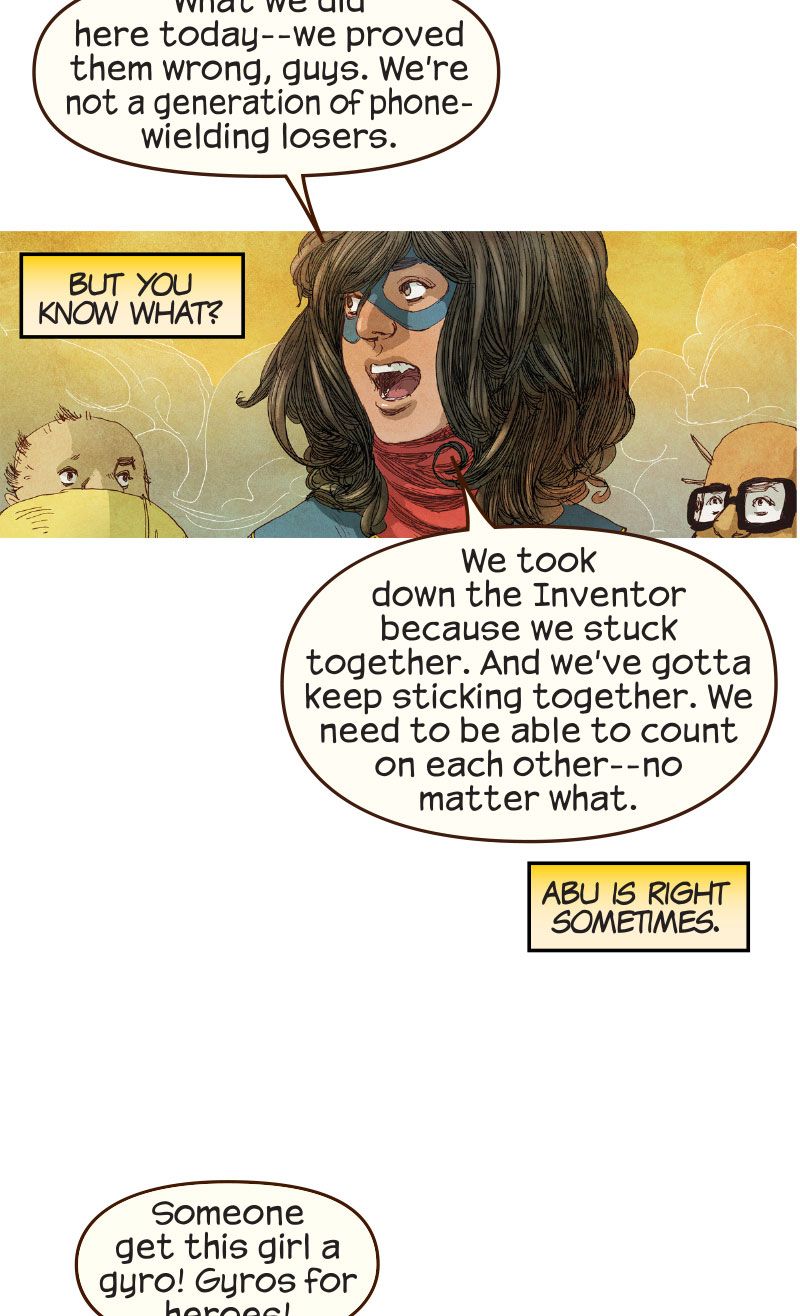 Read online Ms. Marvel: Generation Why Infinity Comic comic -  Issue #9 - 84