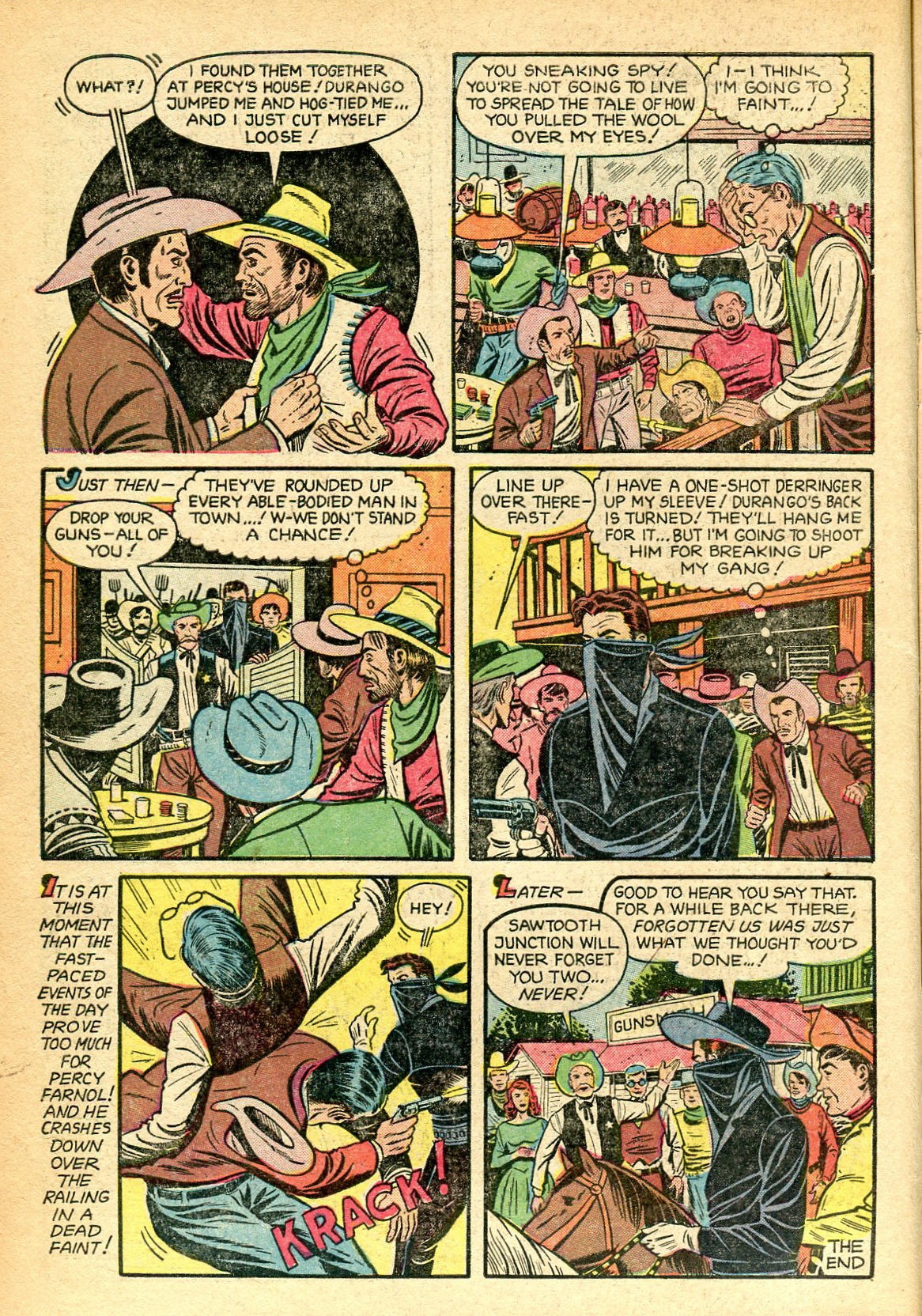 Read online Charles Starrett as The Durango Kid comic -  Issue #39 - 10
