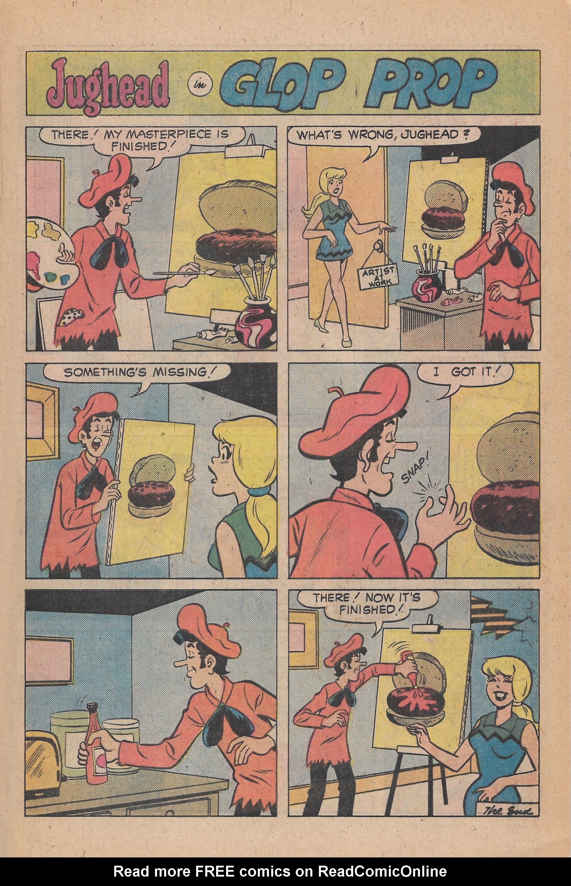 Read online Jughead's Jokes comic -  Issue #50 - 21