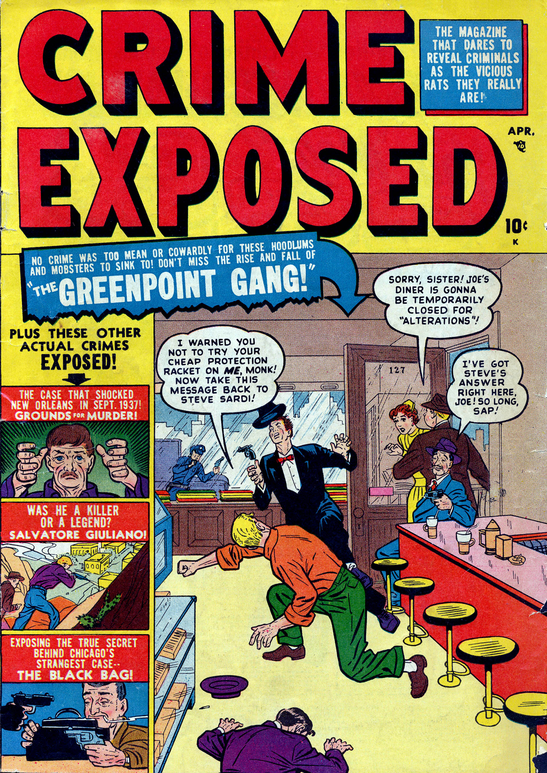 Read online Crime Exposed (1950) comic -  Issue #3 - 1