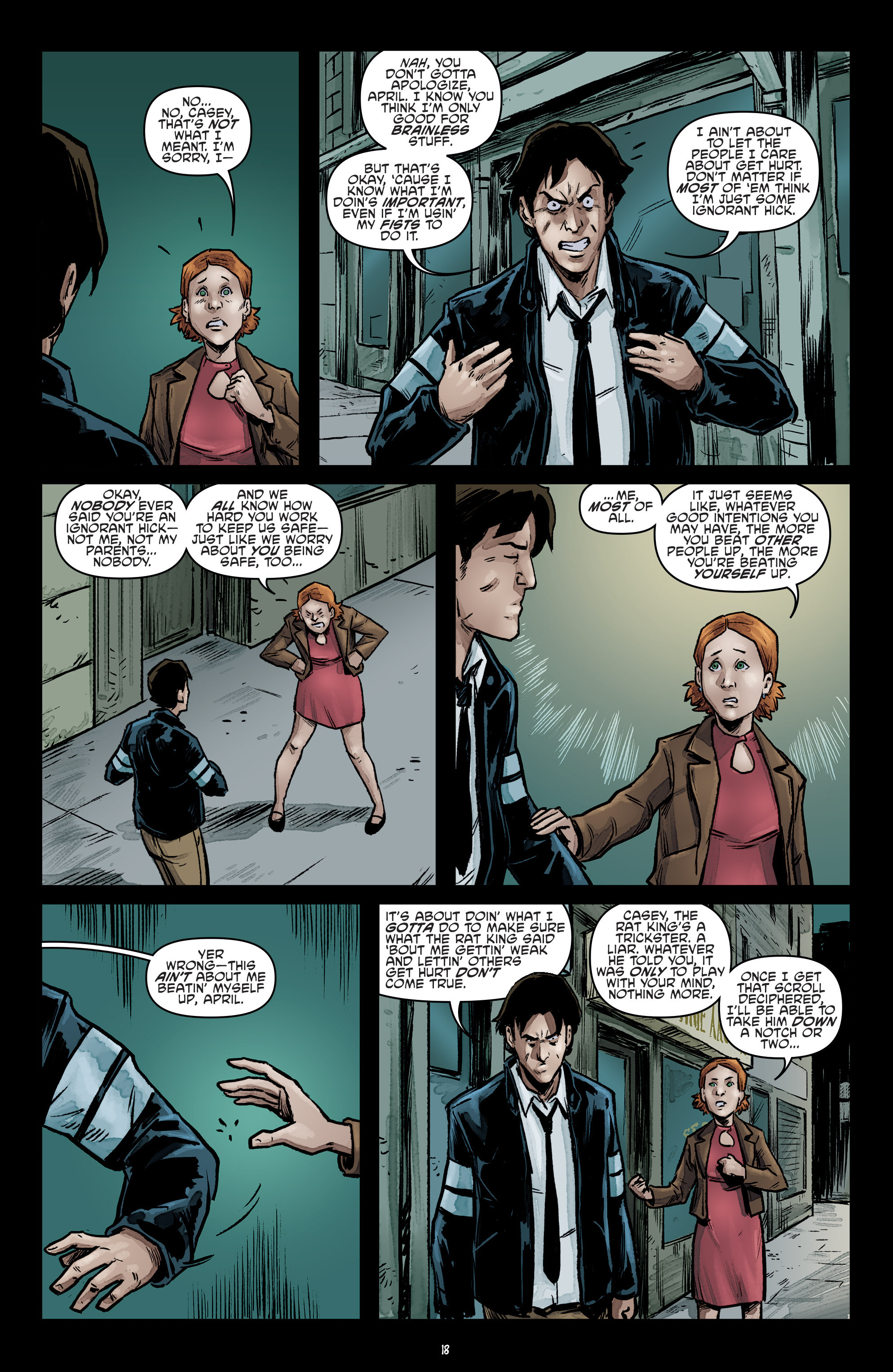 Read online Teenage Mutant Ninja Turtles (2011) comic -  Issue #55 - 18