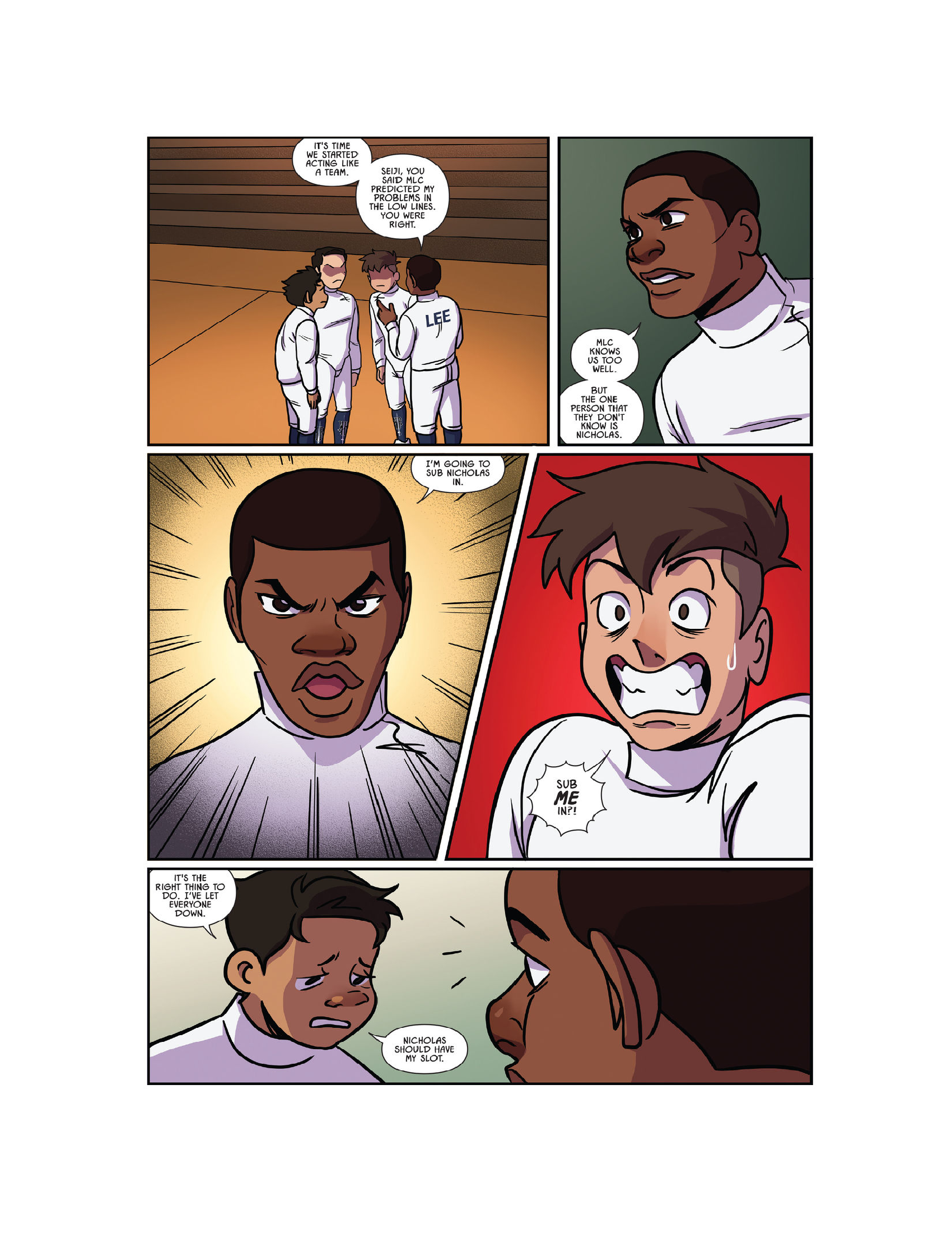 Read online Fence comic -  Issue #15 - 17