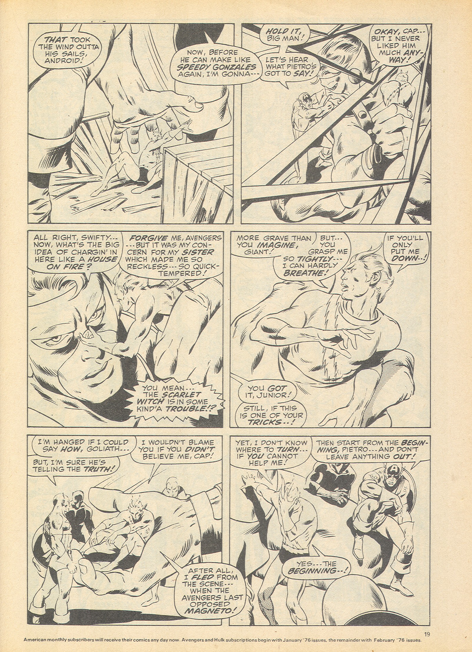 Read online The Avengers (1973) comic -  Issue #114 - 19