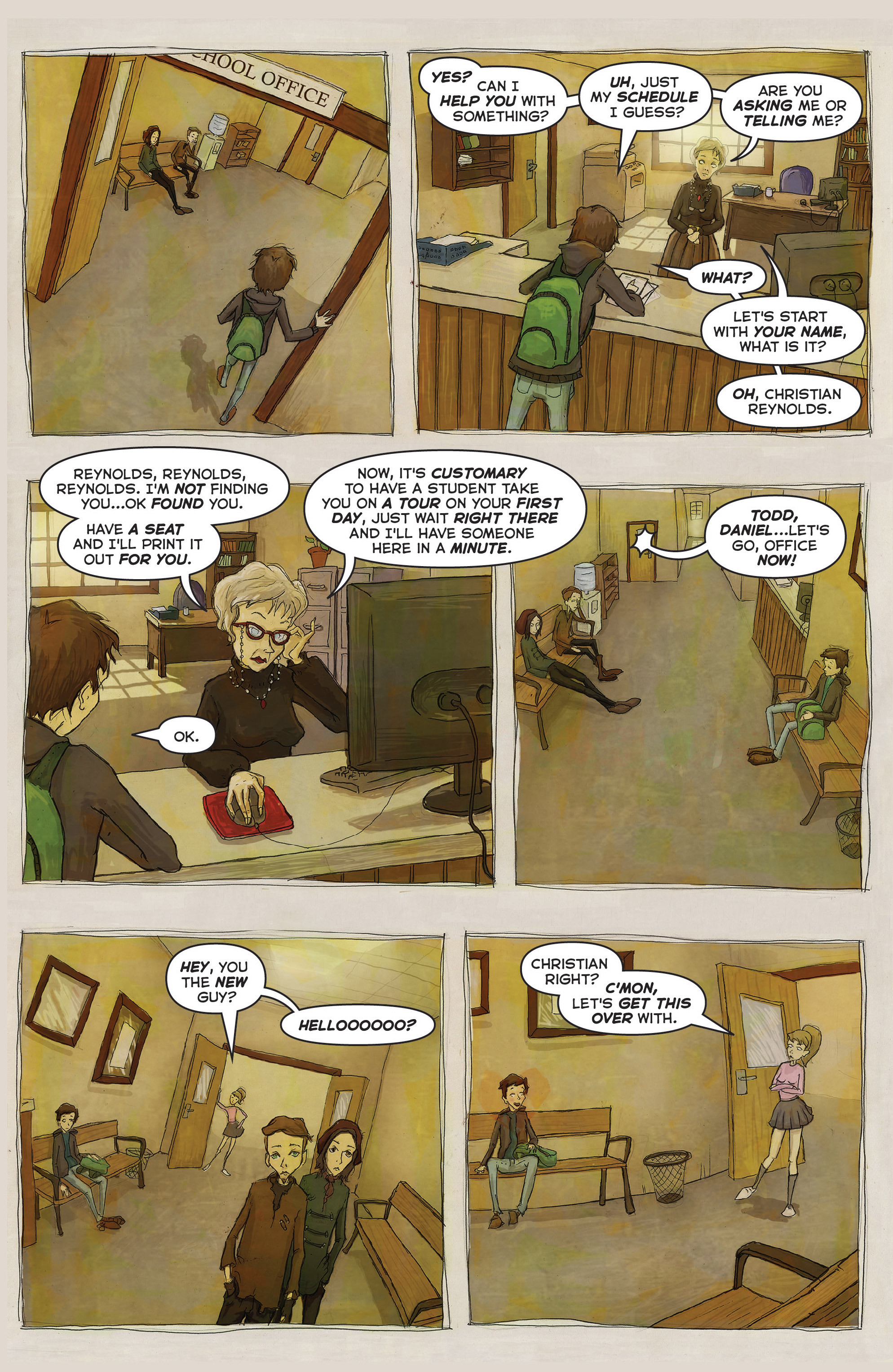Read online The Circle comic -  Issue #1 - 12