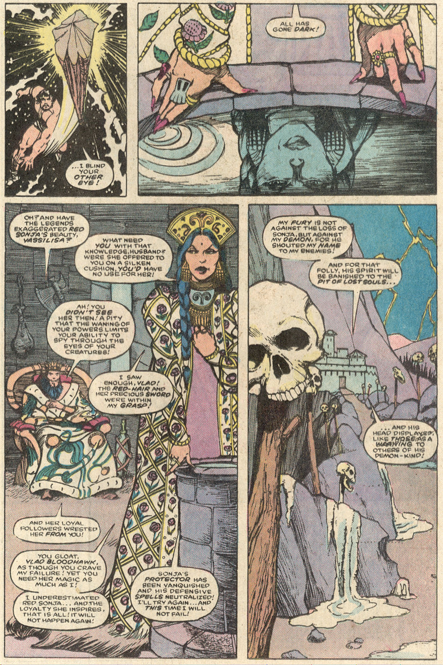 Read online Red Sonja (3rd Series) comic -  Issue #8 - 9