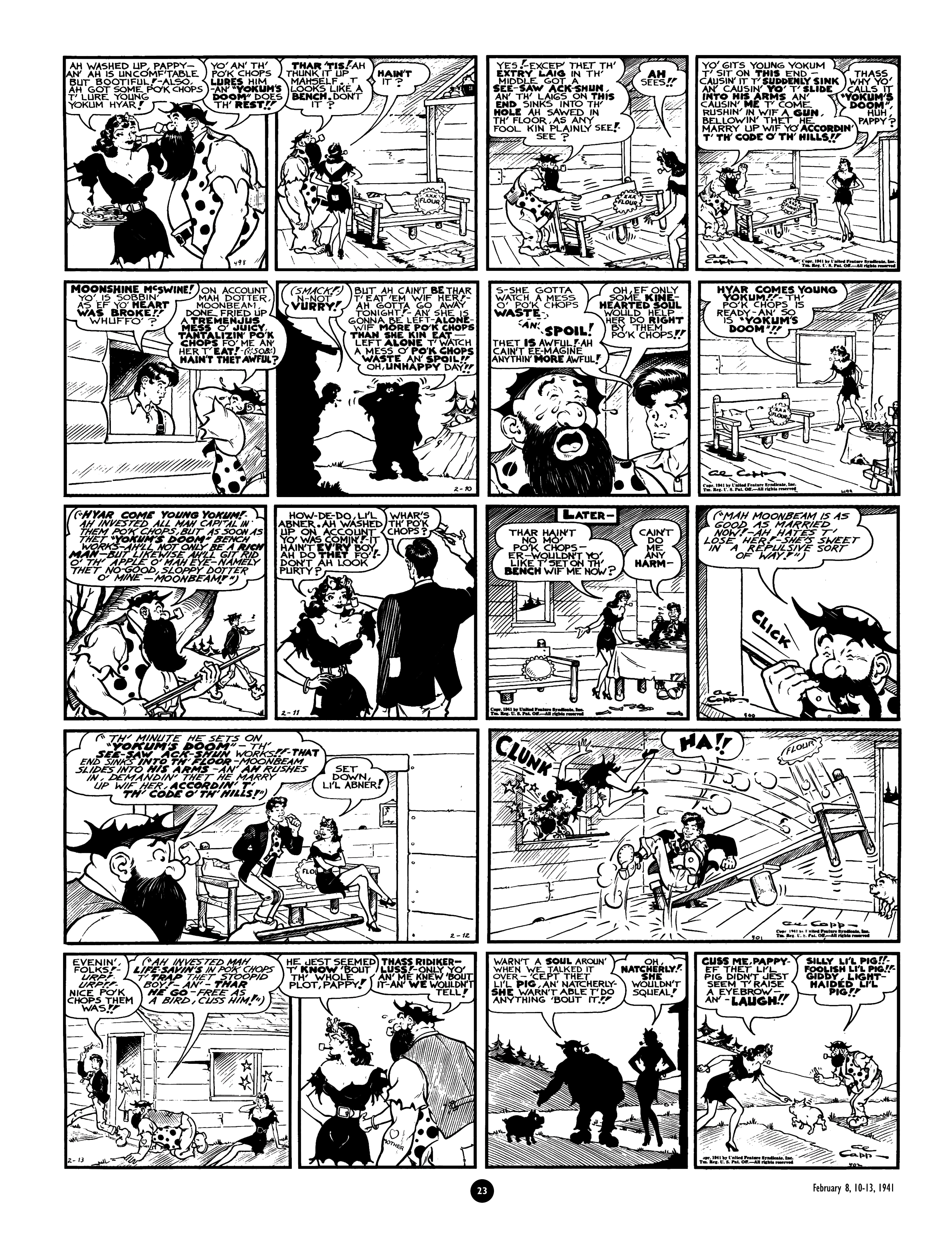 Read online Al Capp's Li'l Abner Complete Daily & Color Sunday Comics comic -  Issue # TPB 4 (Part 1) - 24