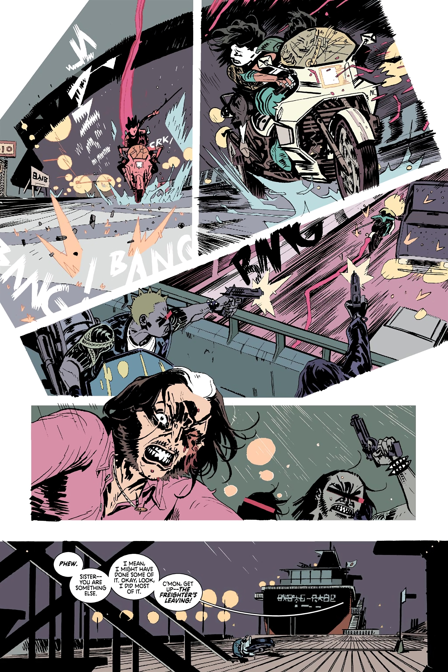 Read online Deadly Class comic -  Issue # _Deluxe Edition Teen Age Riot (Part 2) - 51