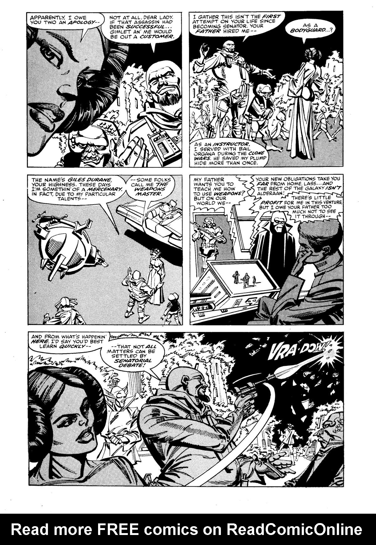 Read online Star Wars Weekly comic -  Issue #104 - 6