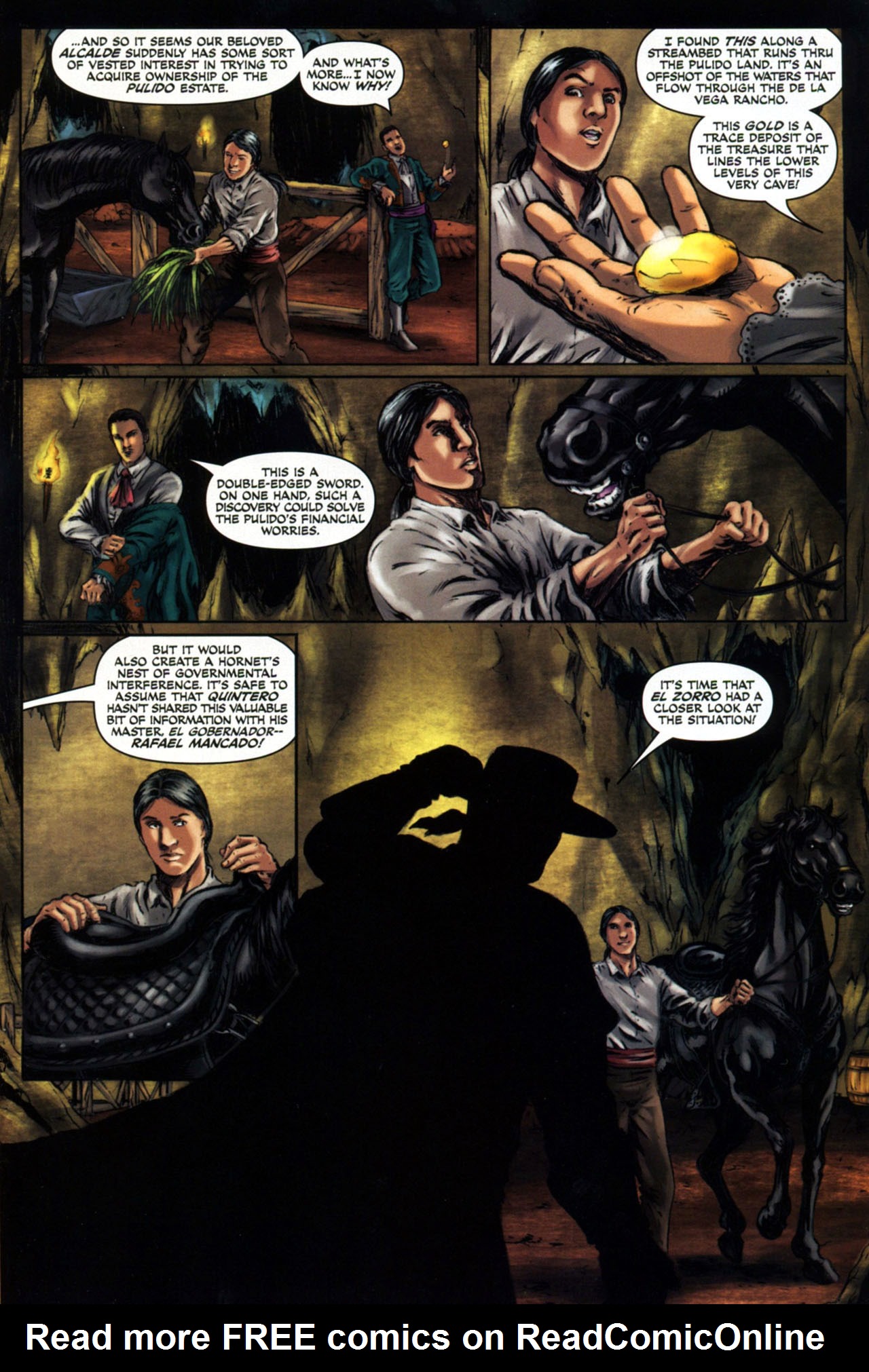 Read online Zorro (2008) comic -  Issue #11 - 20