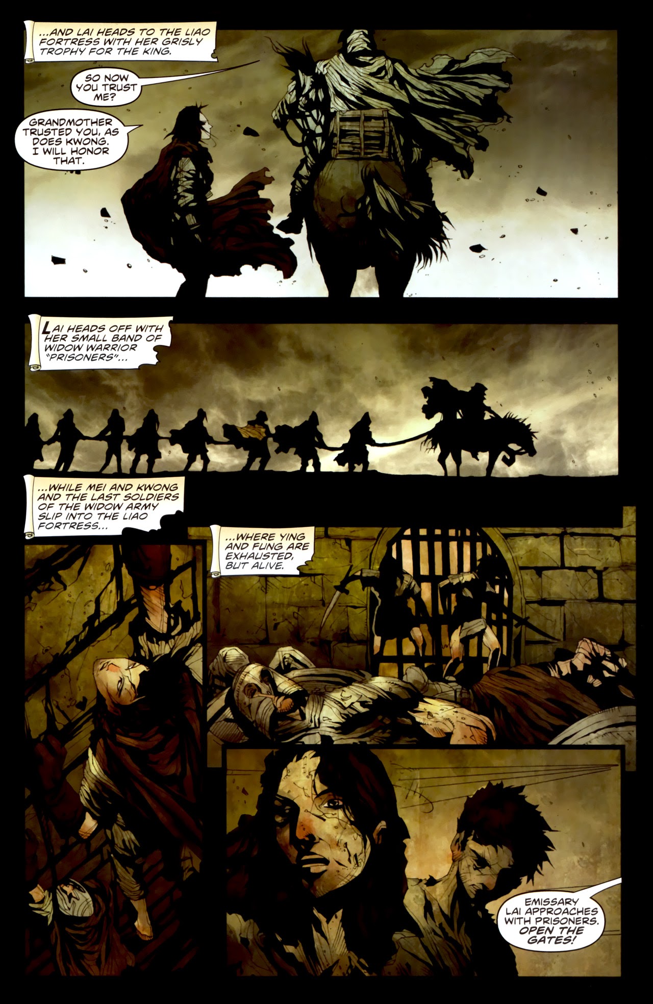 Read online Widow Warriors comic -  Issue #4 - 23