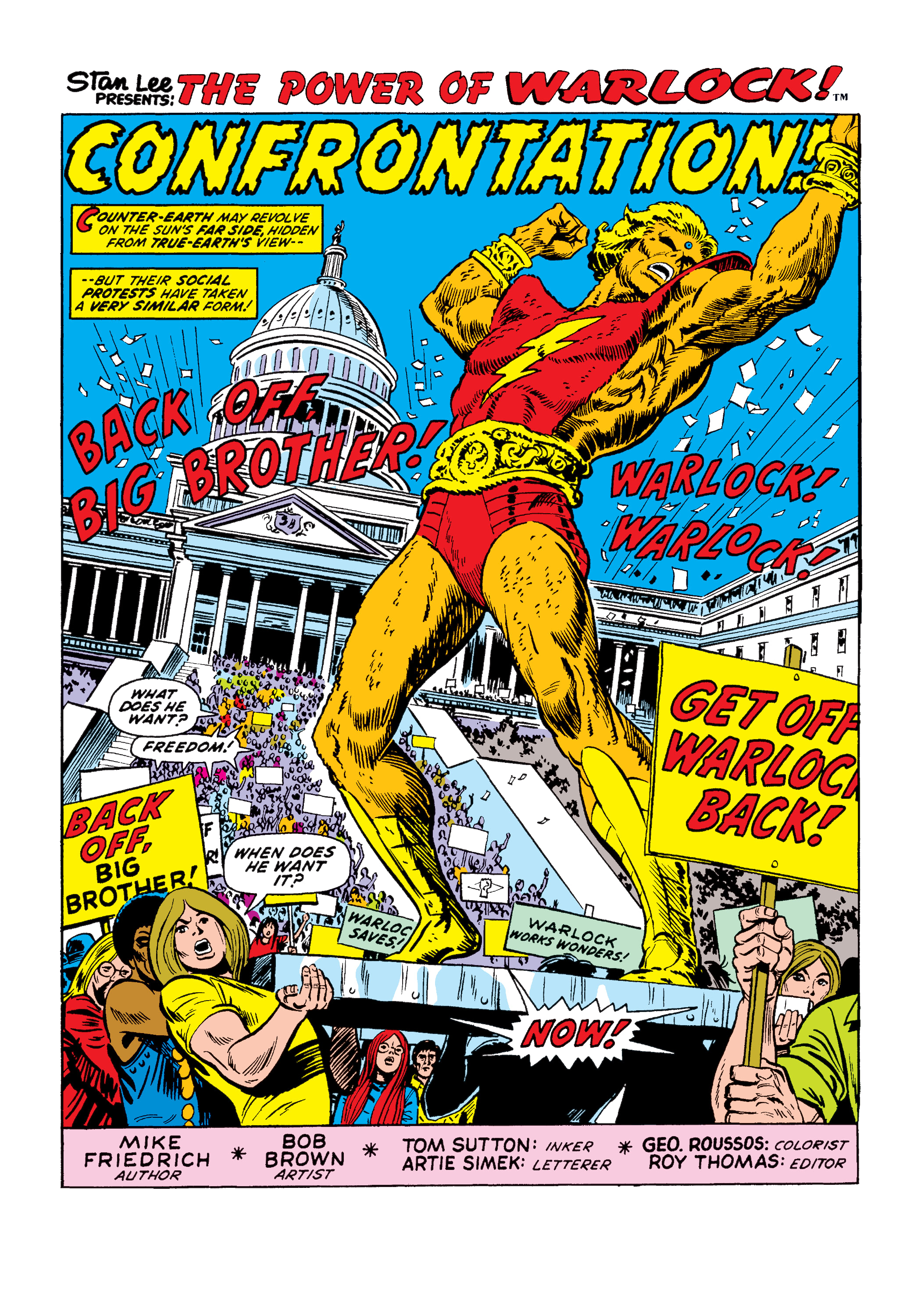 Read online Marvel Masterworks: Warlock comic -  Issue # TPB 1 (Part 3) - 2