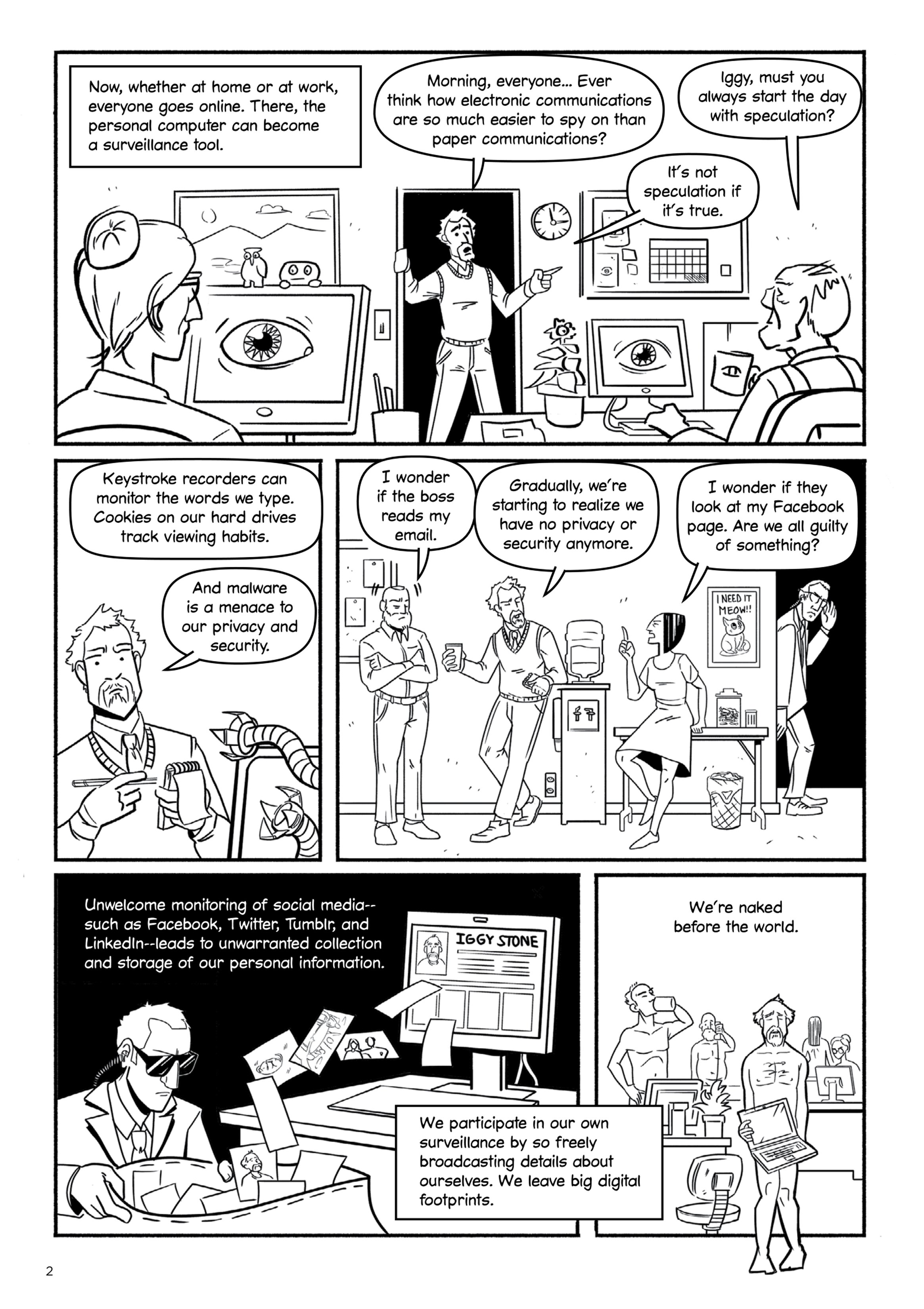 Read online The Machine Never Blinks: A Graphic History of Spying and Surveillance comic -  Issue # TPB - 12