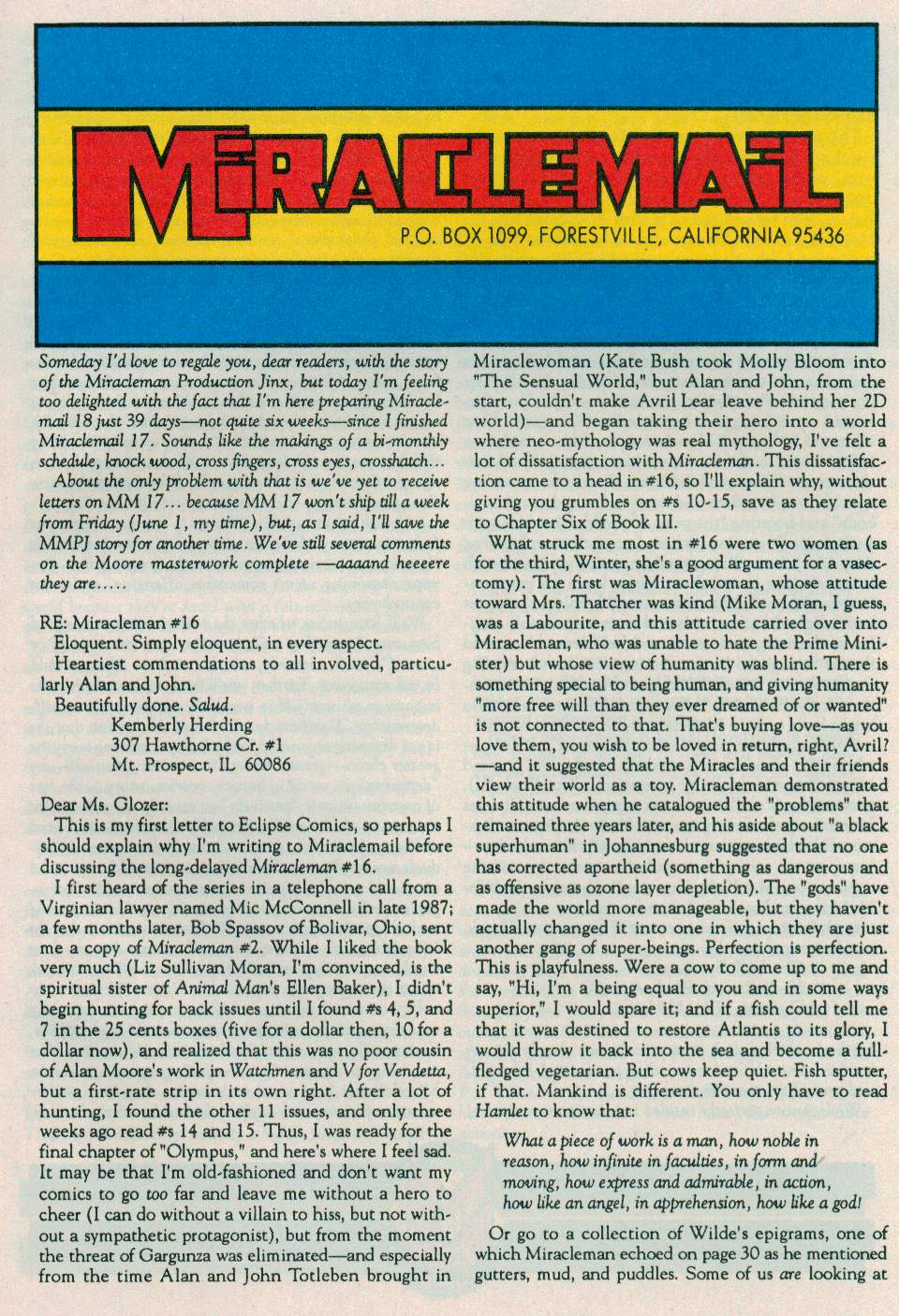 Read online Miracleman (1985) comic -  Issue #18 - 18