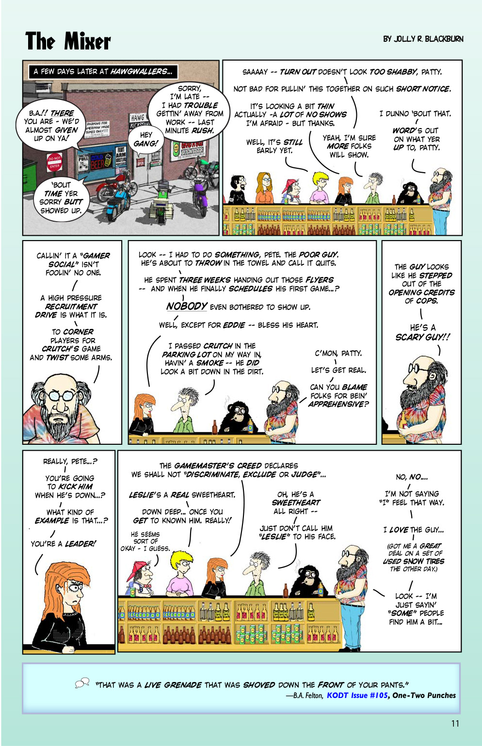 Read online Knights of the Dinner Table comic -  Issue #195 - 13