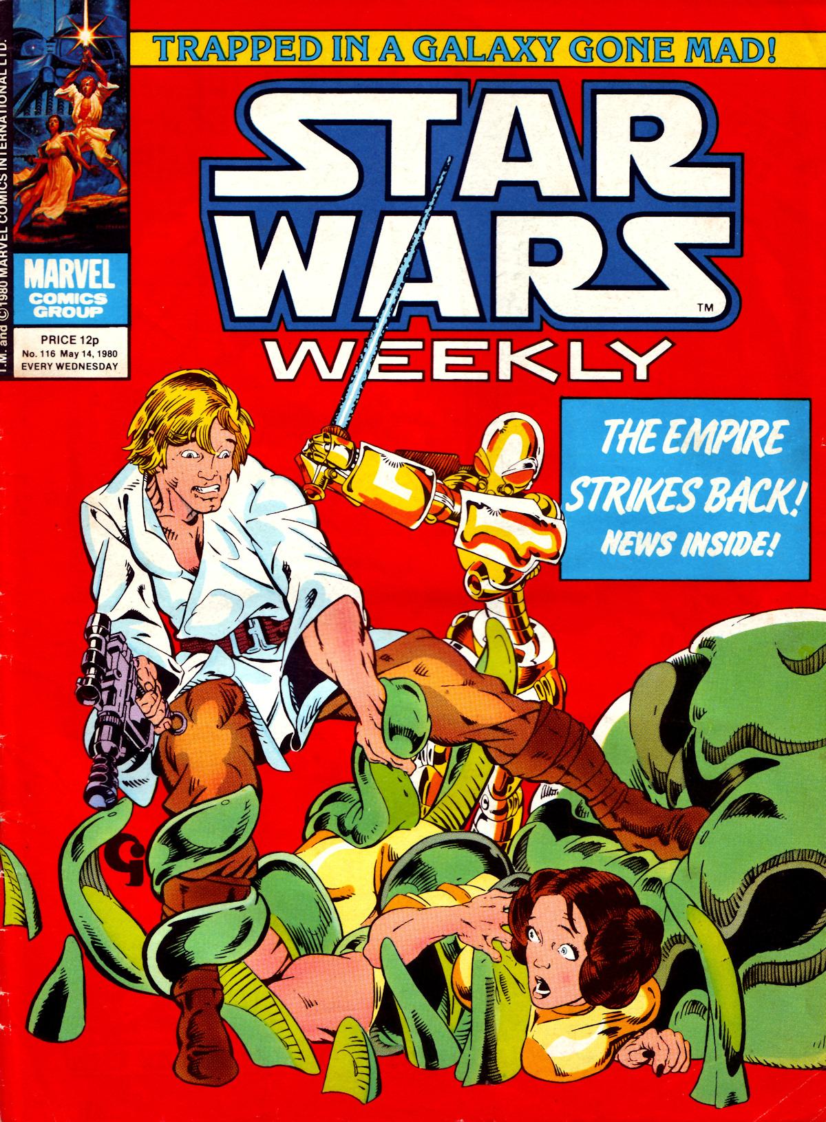 Read online Star Wars Weekly comic -  Issue #116 - 1