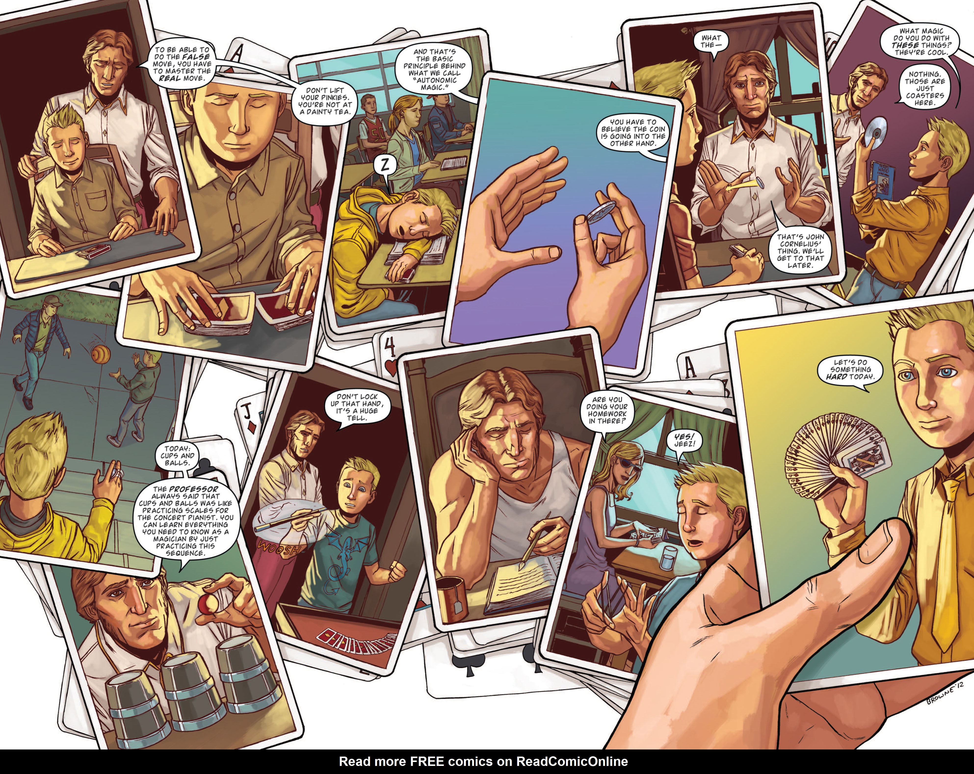 Read online Smoke And Mirrors comic -  Issue #2 - 12