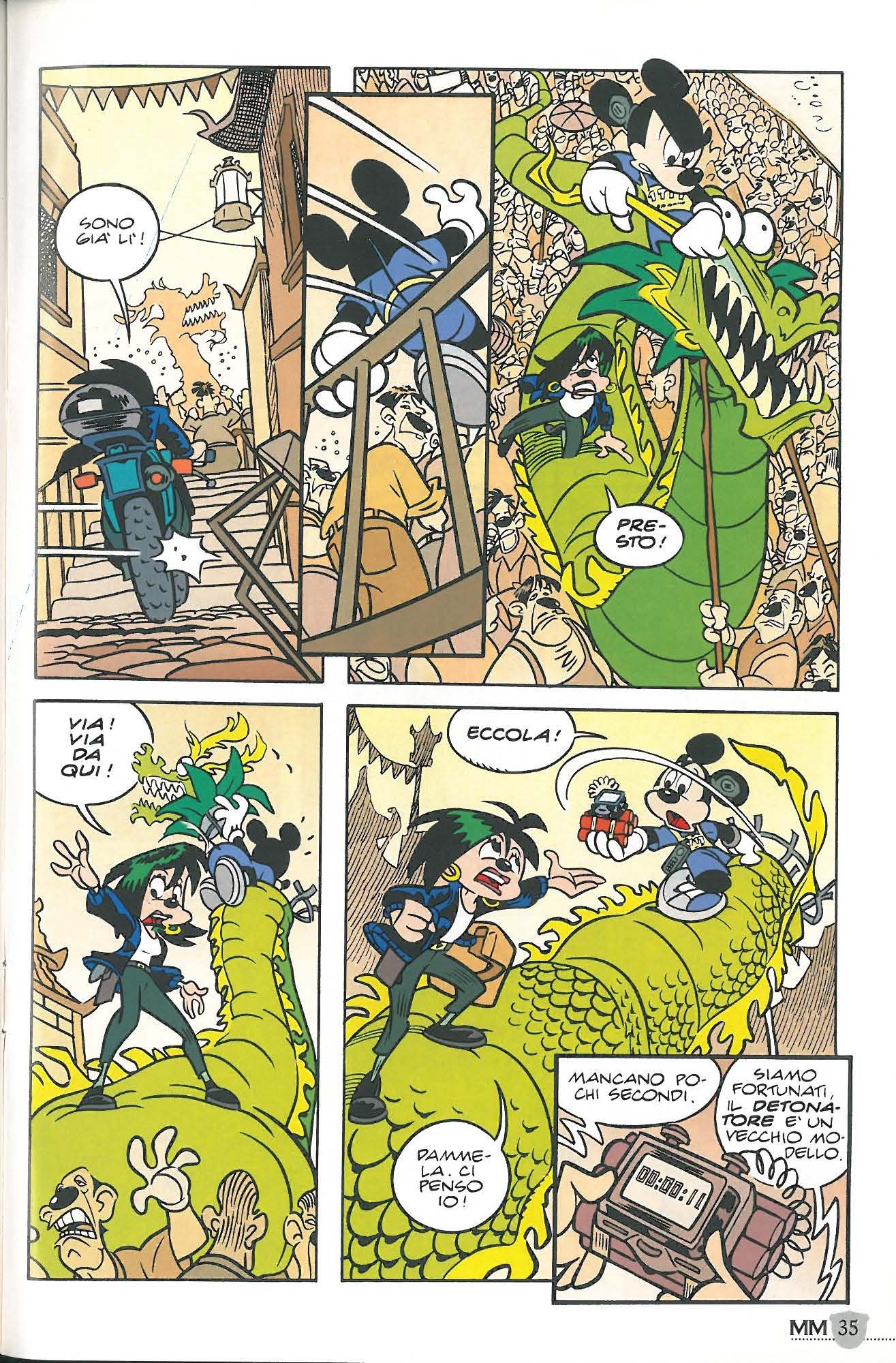 Read online Mickey Mouse Mystery Magazine comic -  Issue #9 - 35