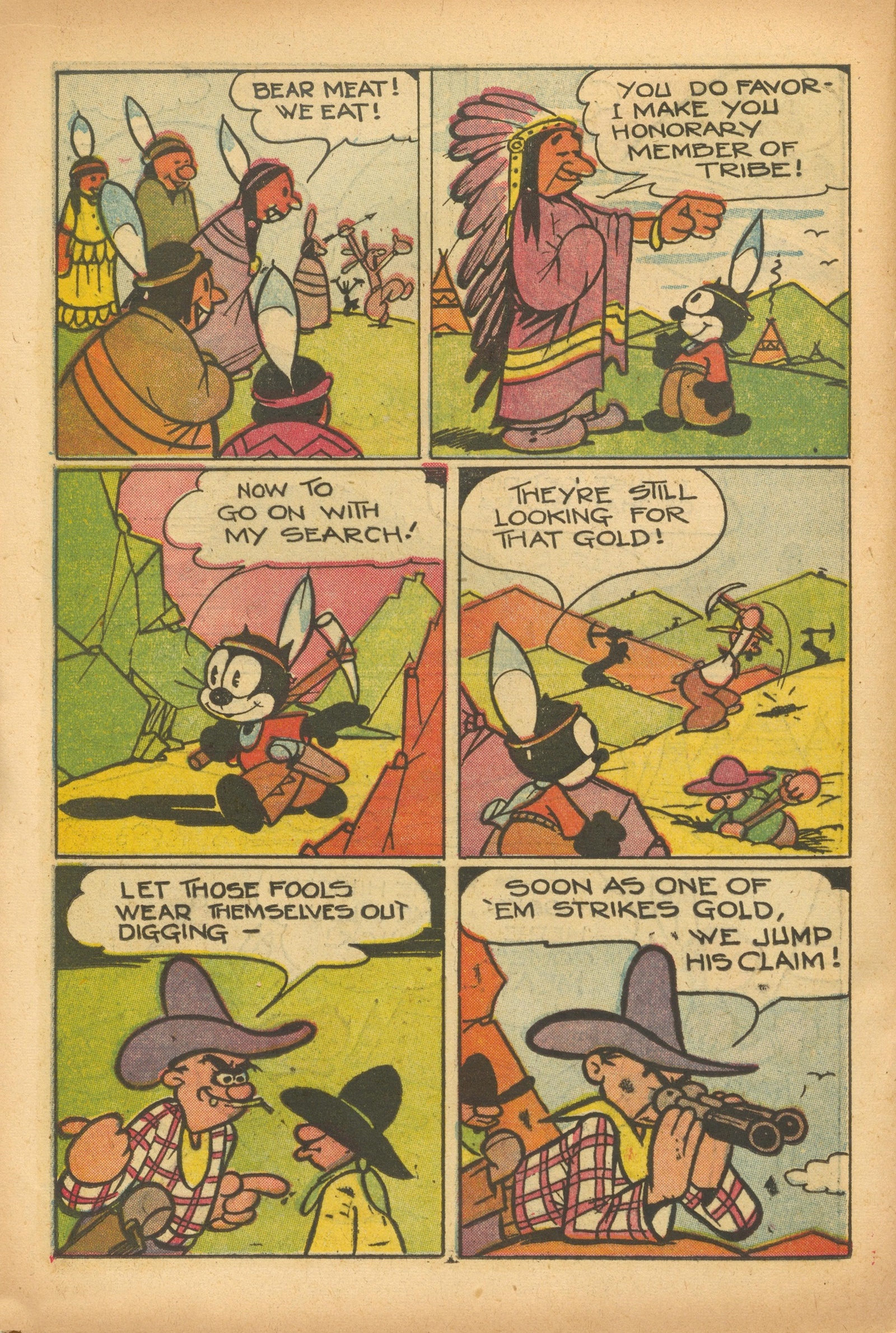 Read online Felix the Cat (1951) comic -  Issue #30 - 22