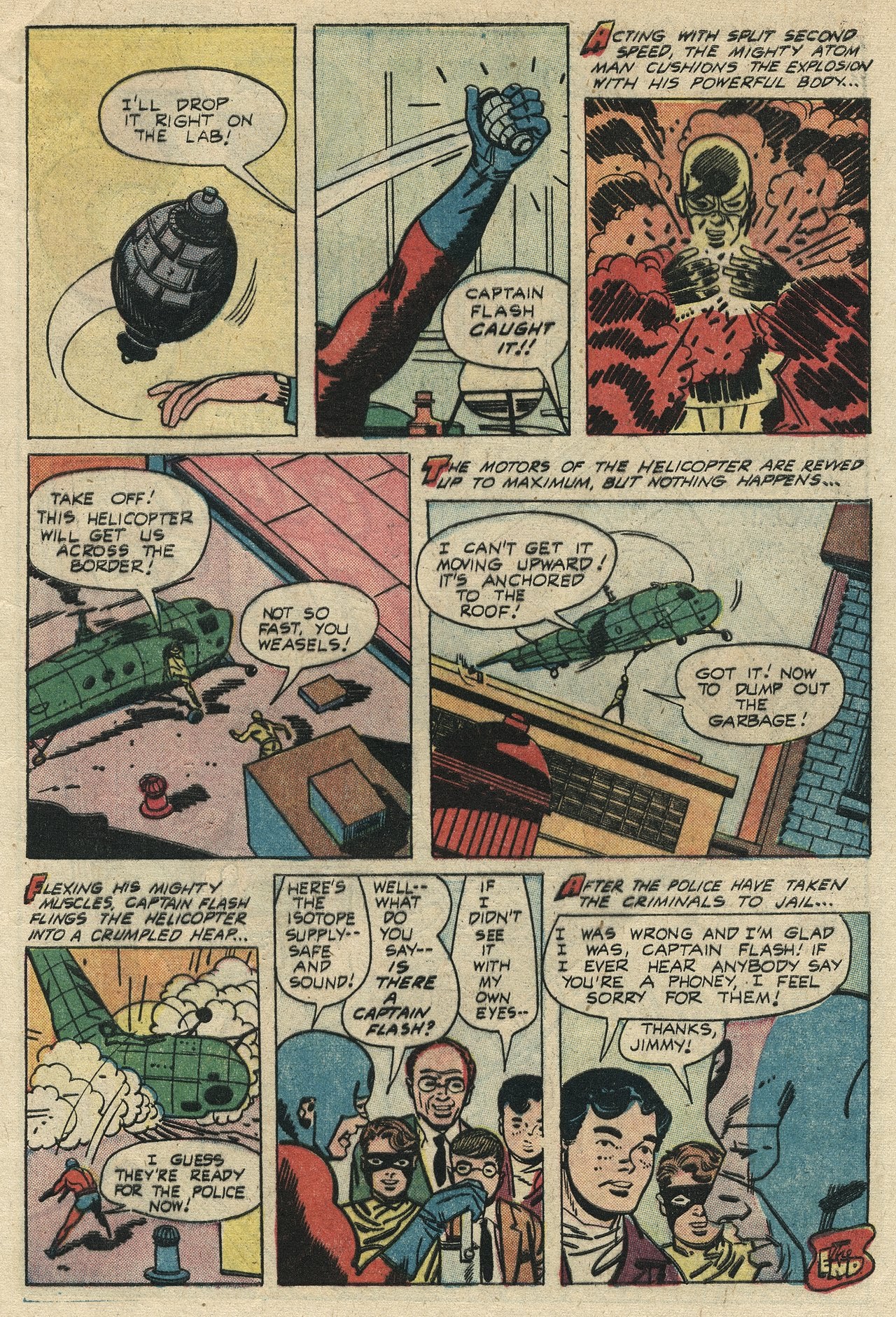 Read online Captain Flash comic -  Issue #4 - 9