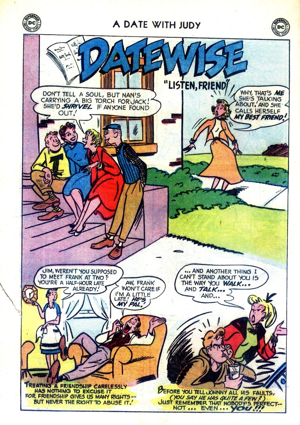 Read online A Date with Judy comic -  Issue #59 - 16