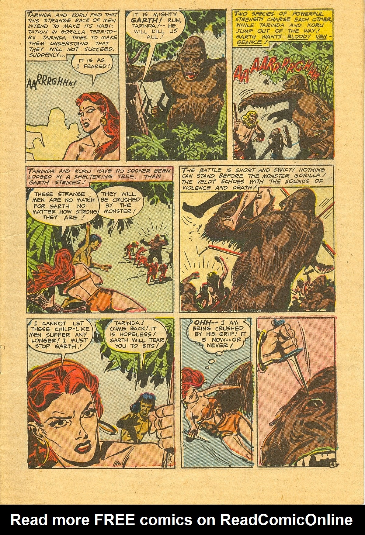 Read online Taanda White Princess of the Jungle comic -  Issue #5 - 8