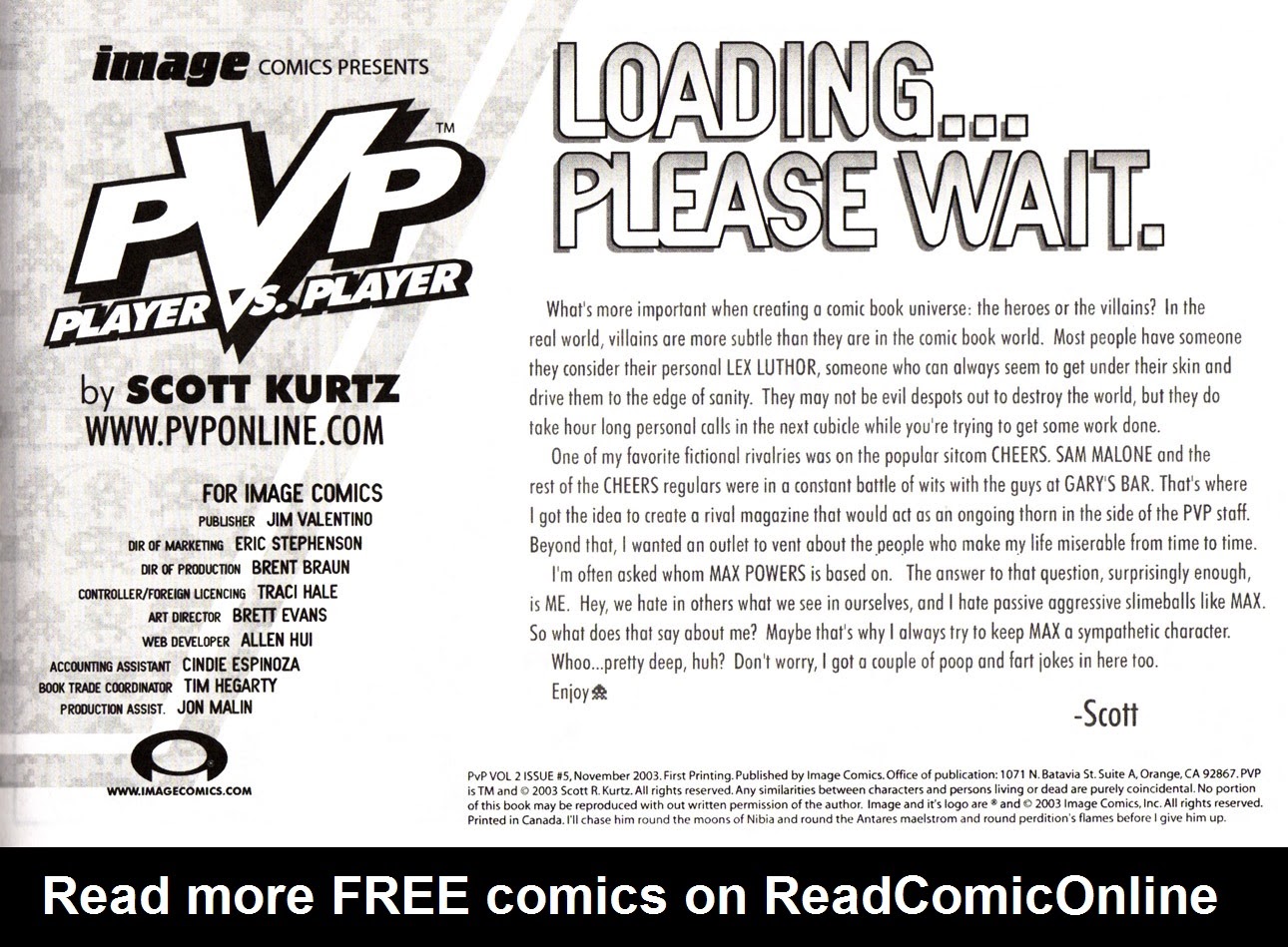 Read online PvP comic -  Issue #5 - 2